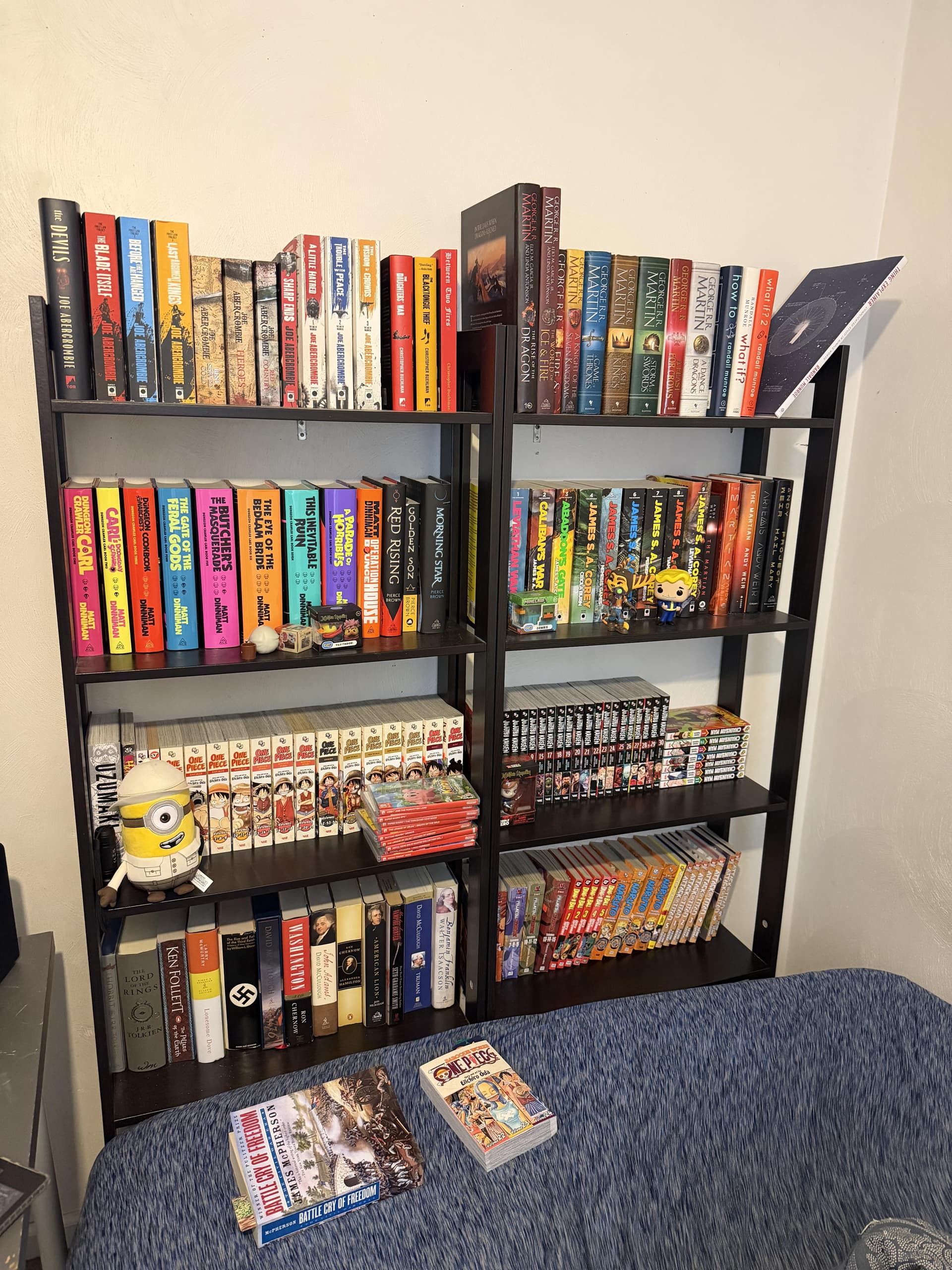 Uploaded bookshelf
