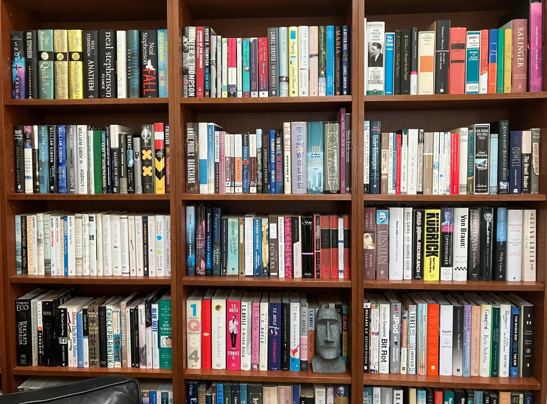 Uploaded bookshelf
