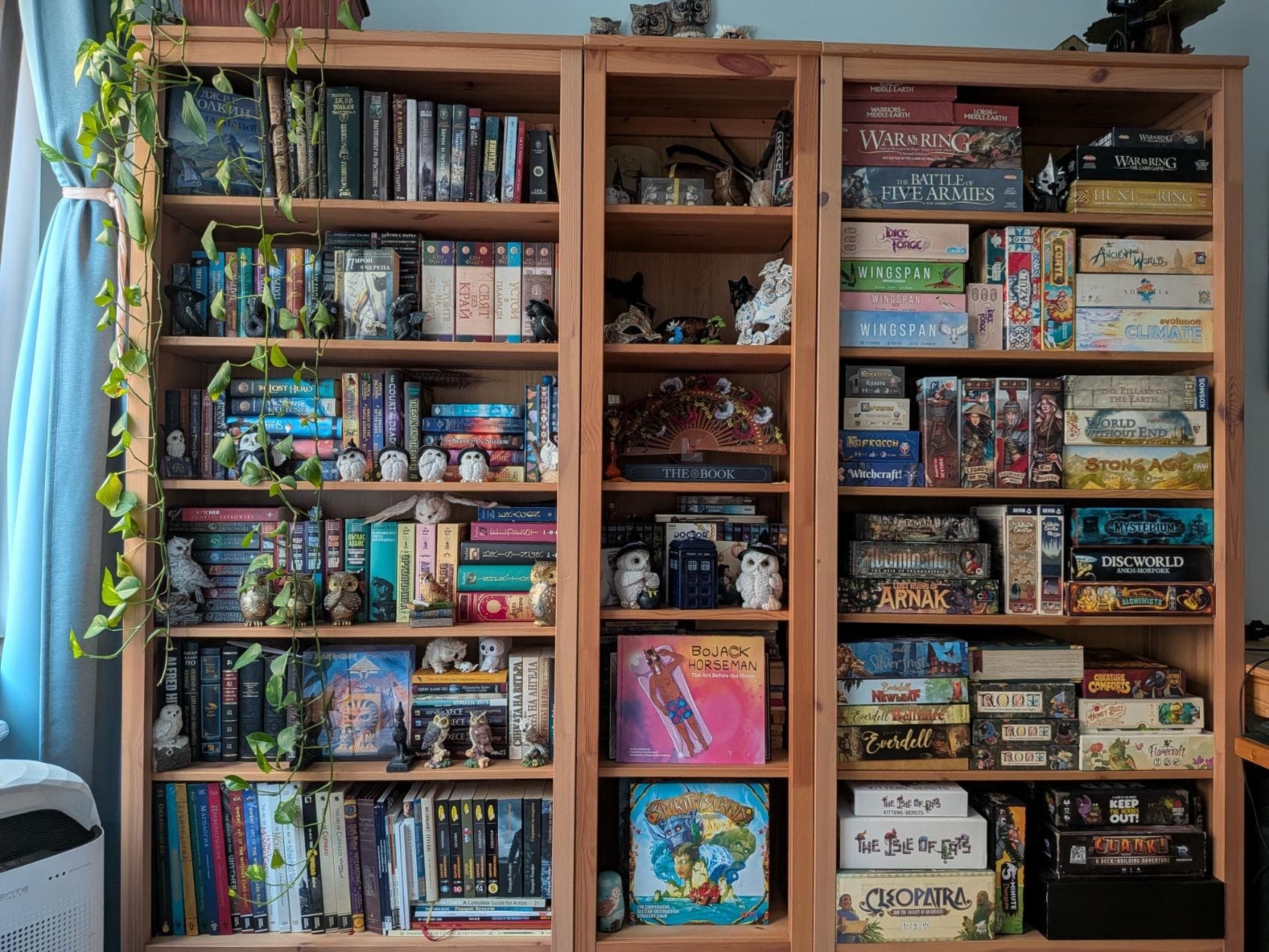 Uploaded bookshelf