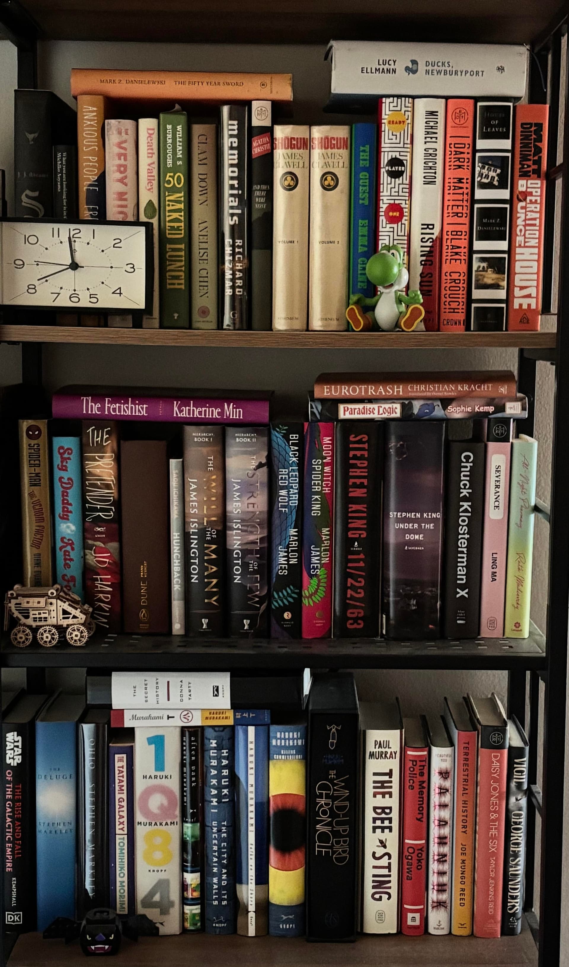 Uploaded bookshelf
