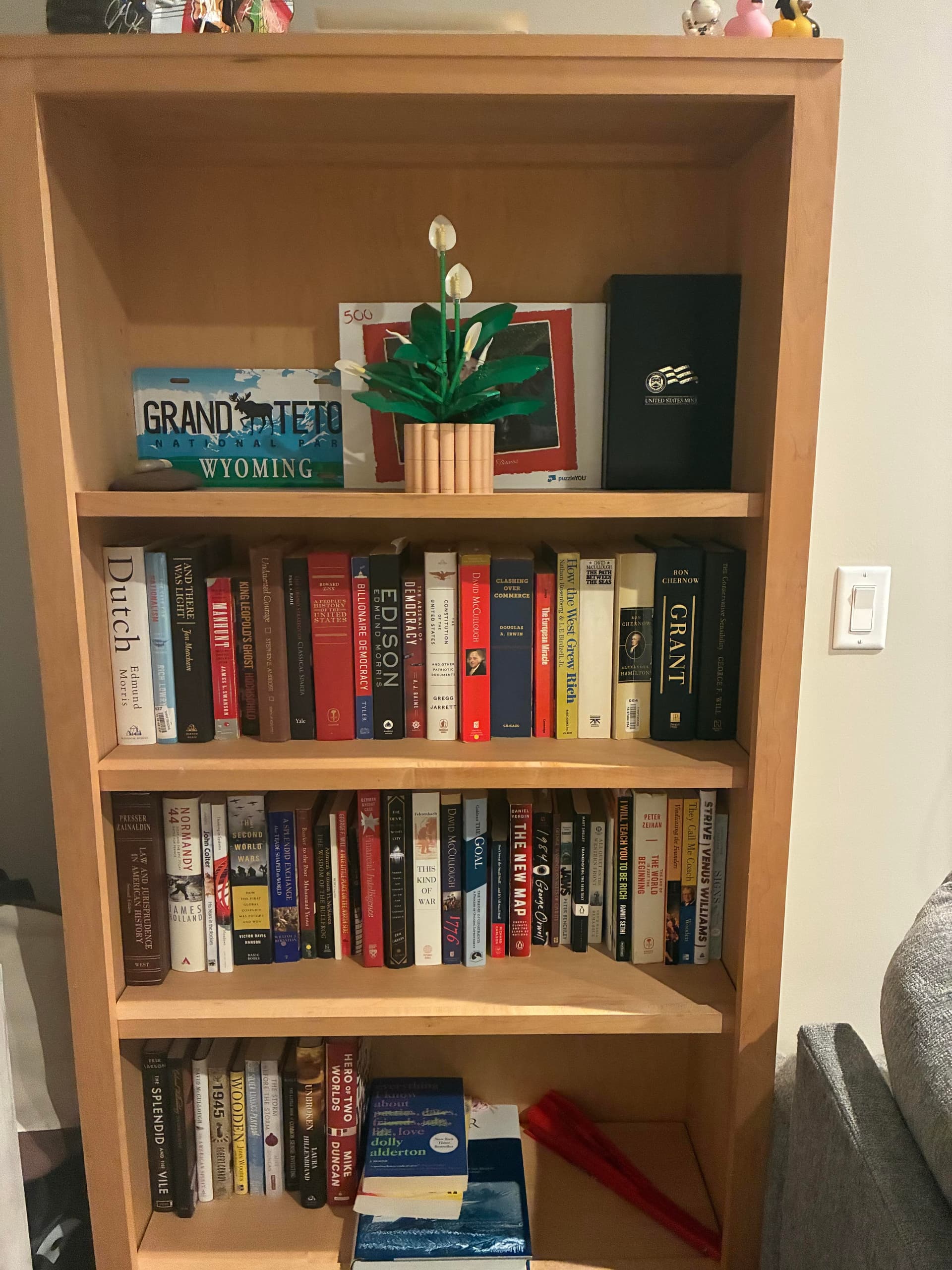 Uploaded bookshelf