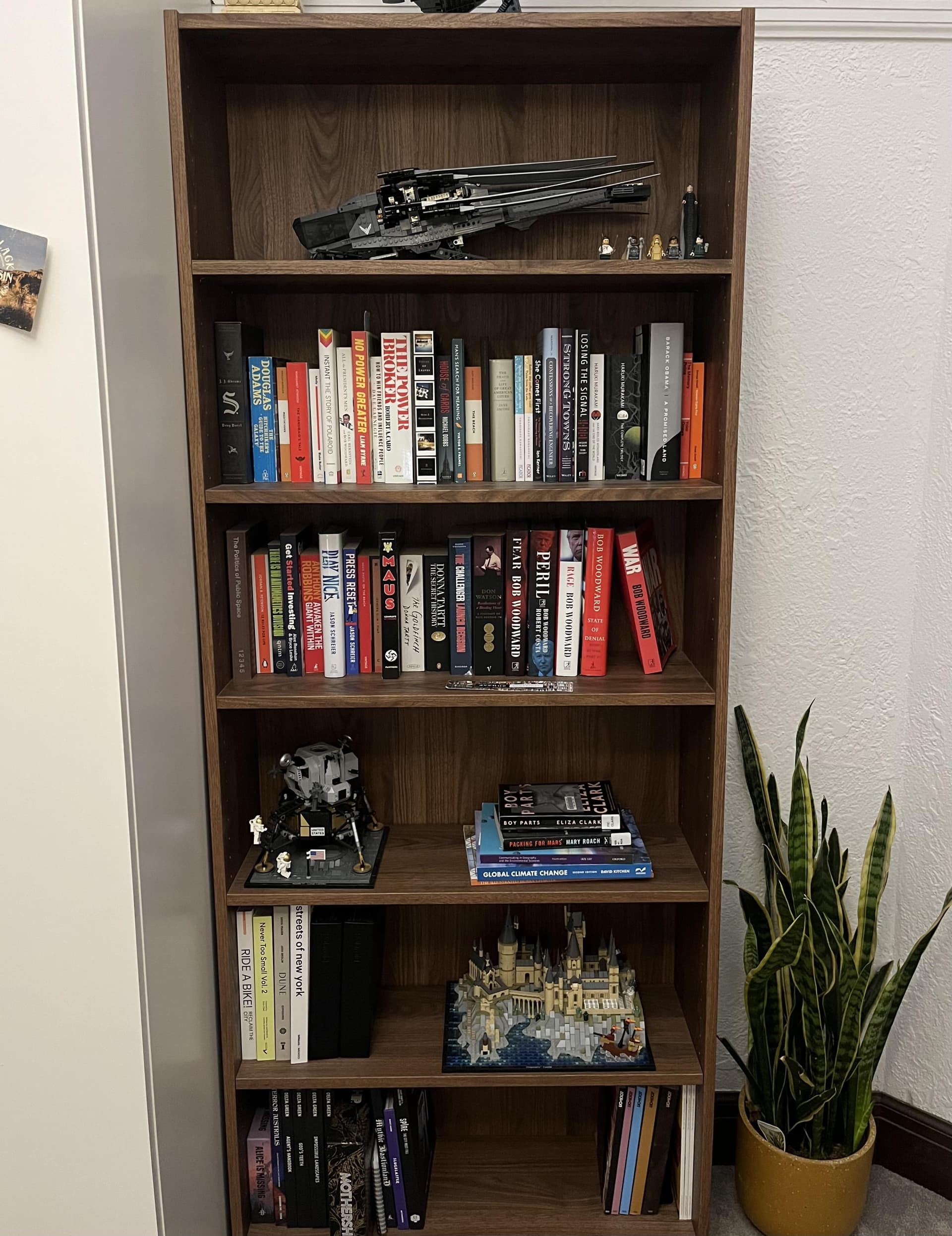 Uploaded bookshelf