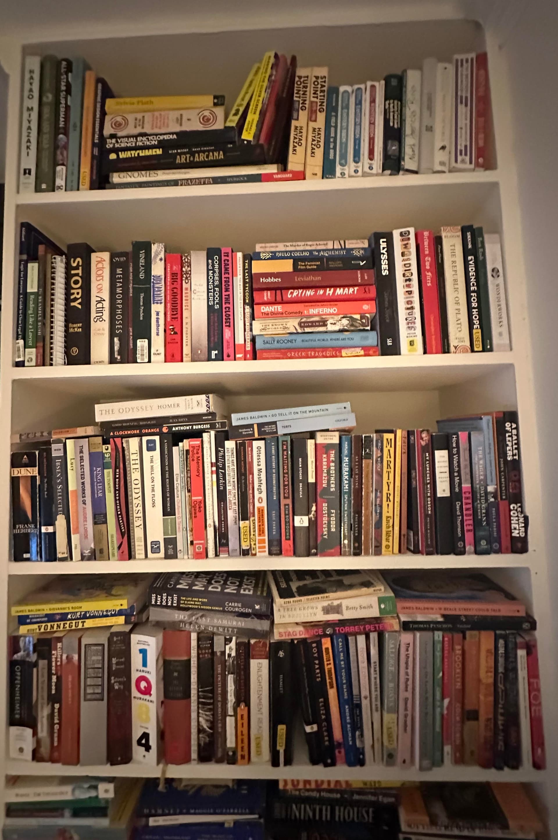 Uploaded bookshelf