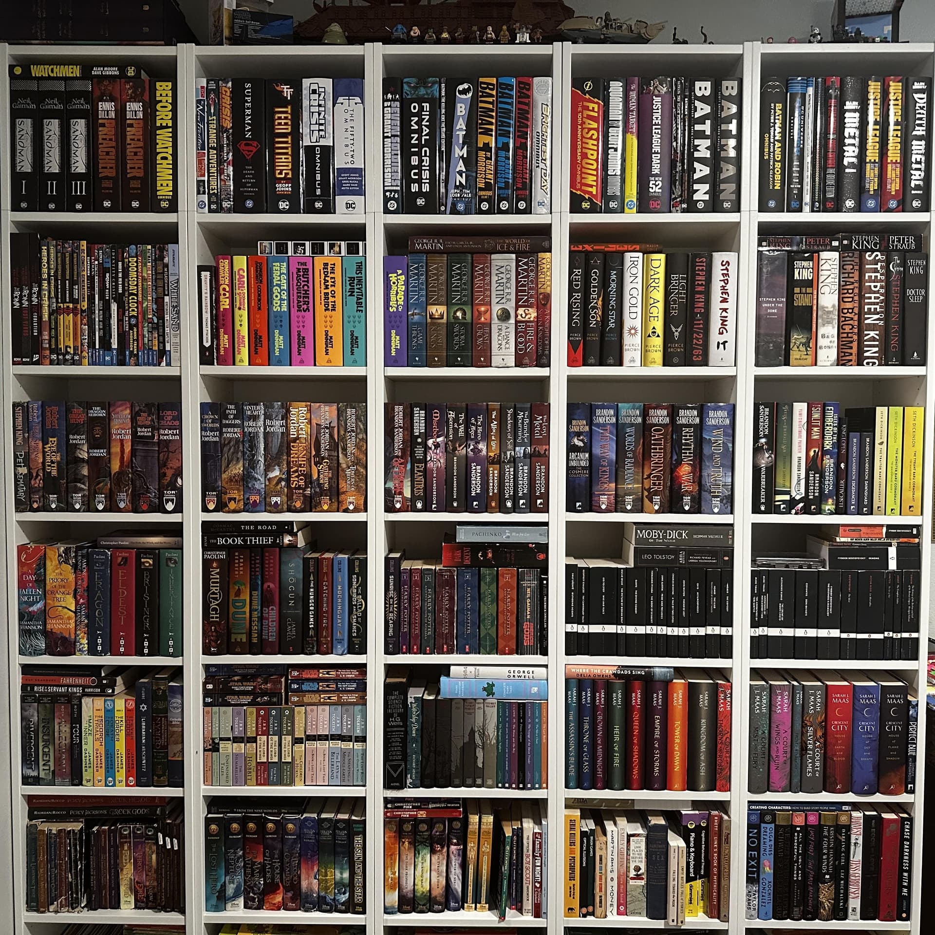 Uploaded bookshelf