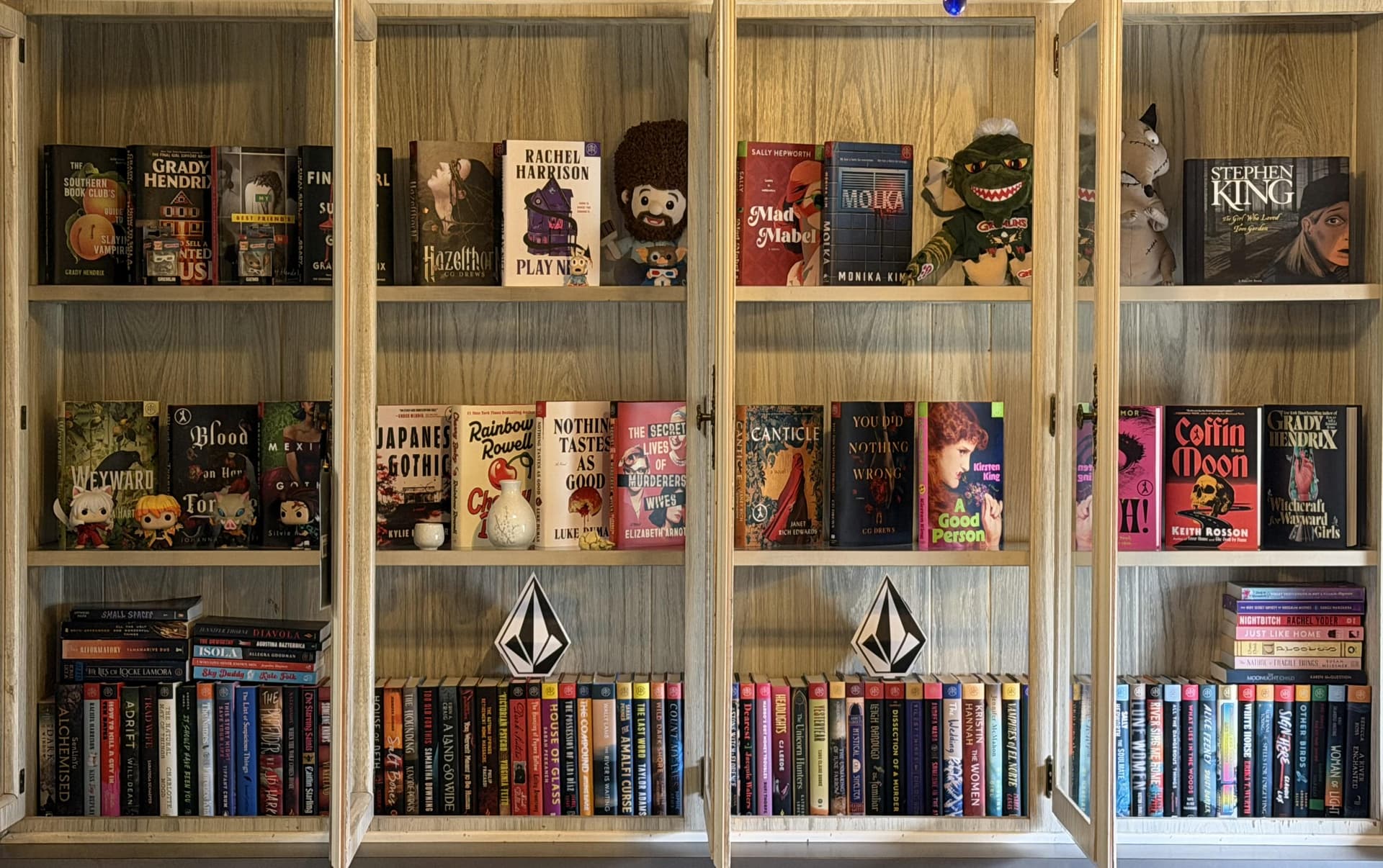 Uploaded bookshelf