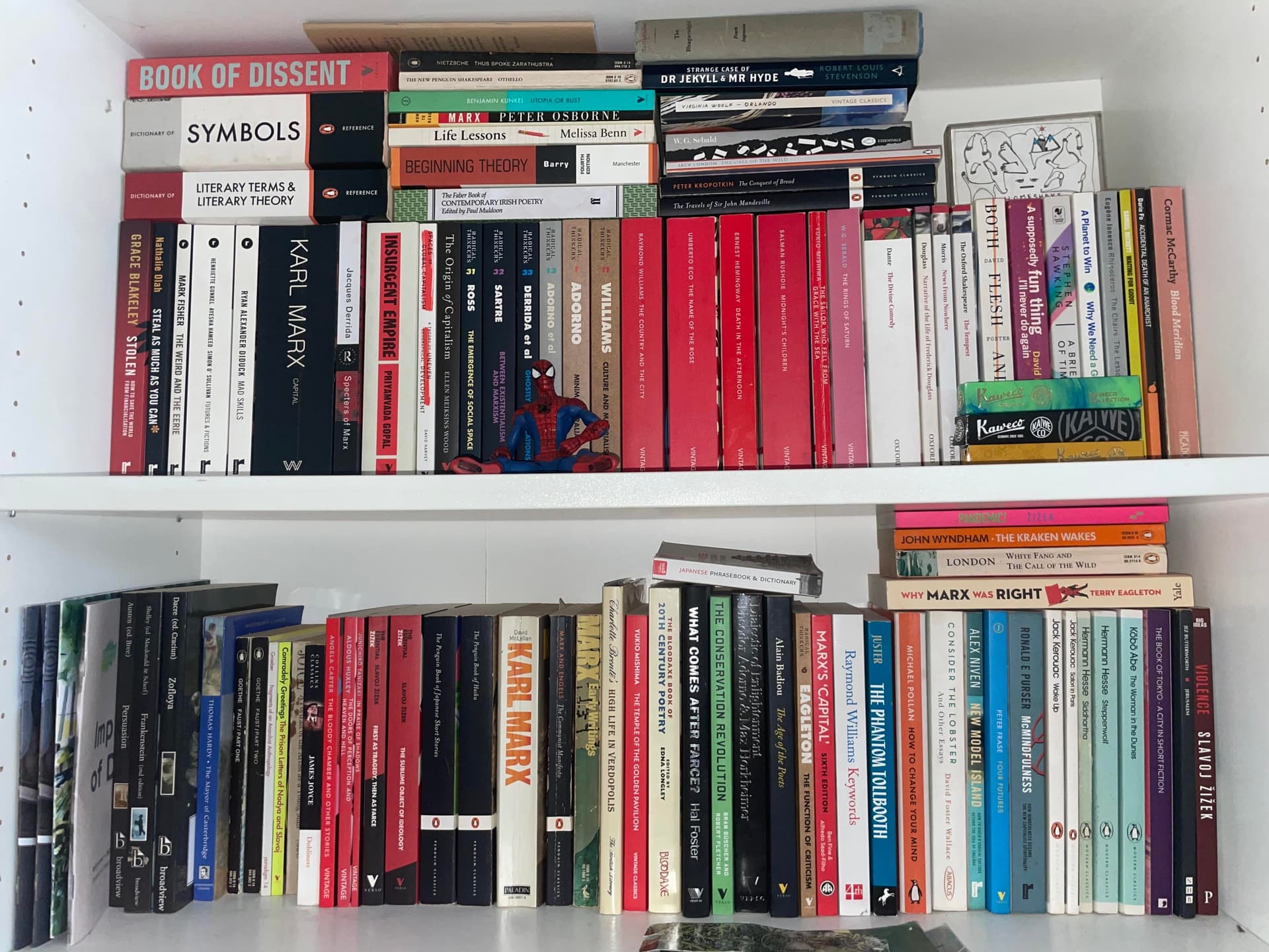Uploaded bookshelf