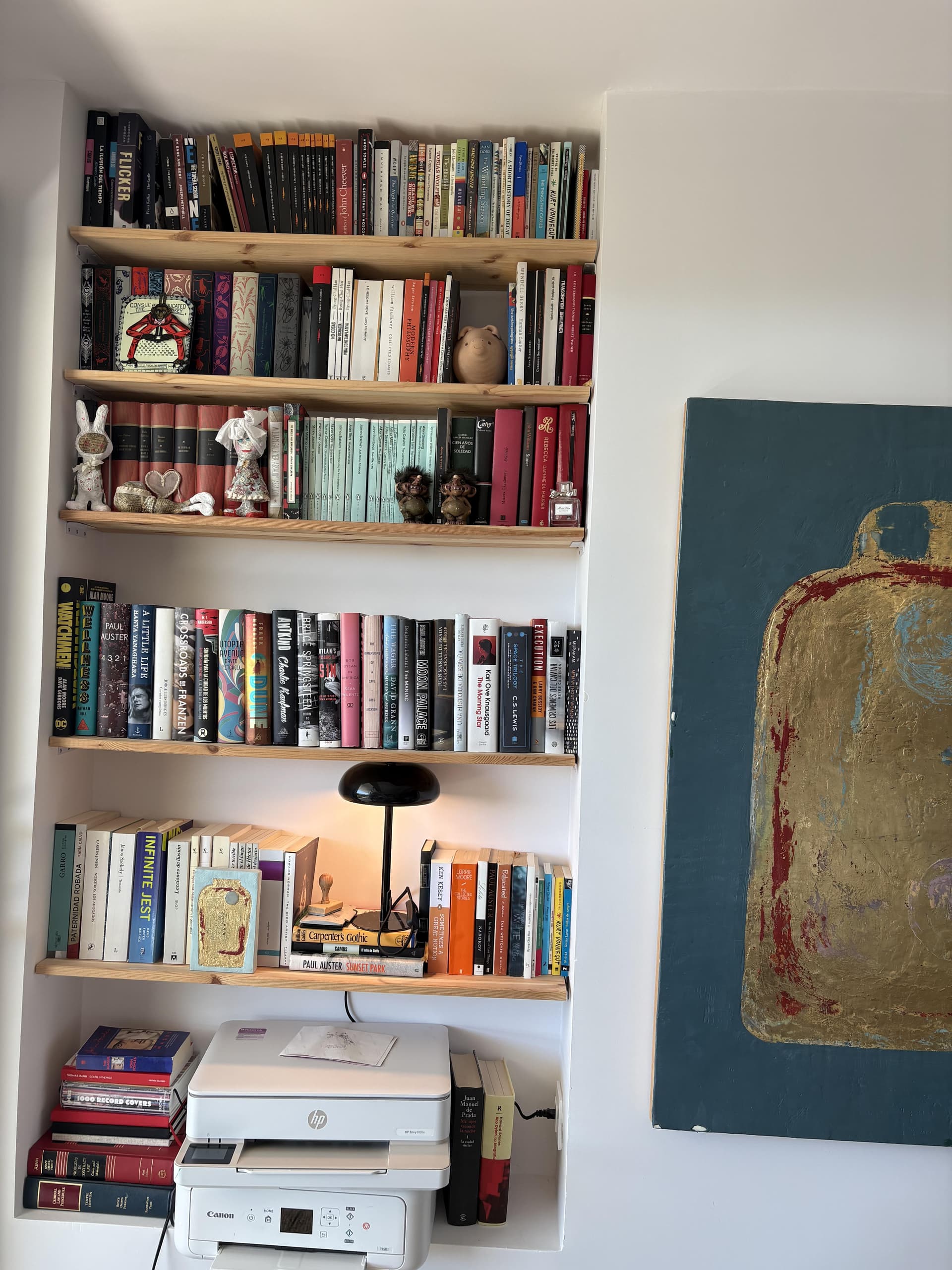 Uploaded bookshelf