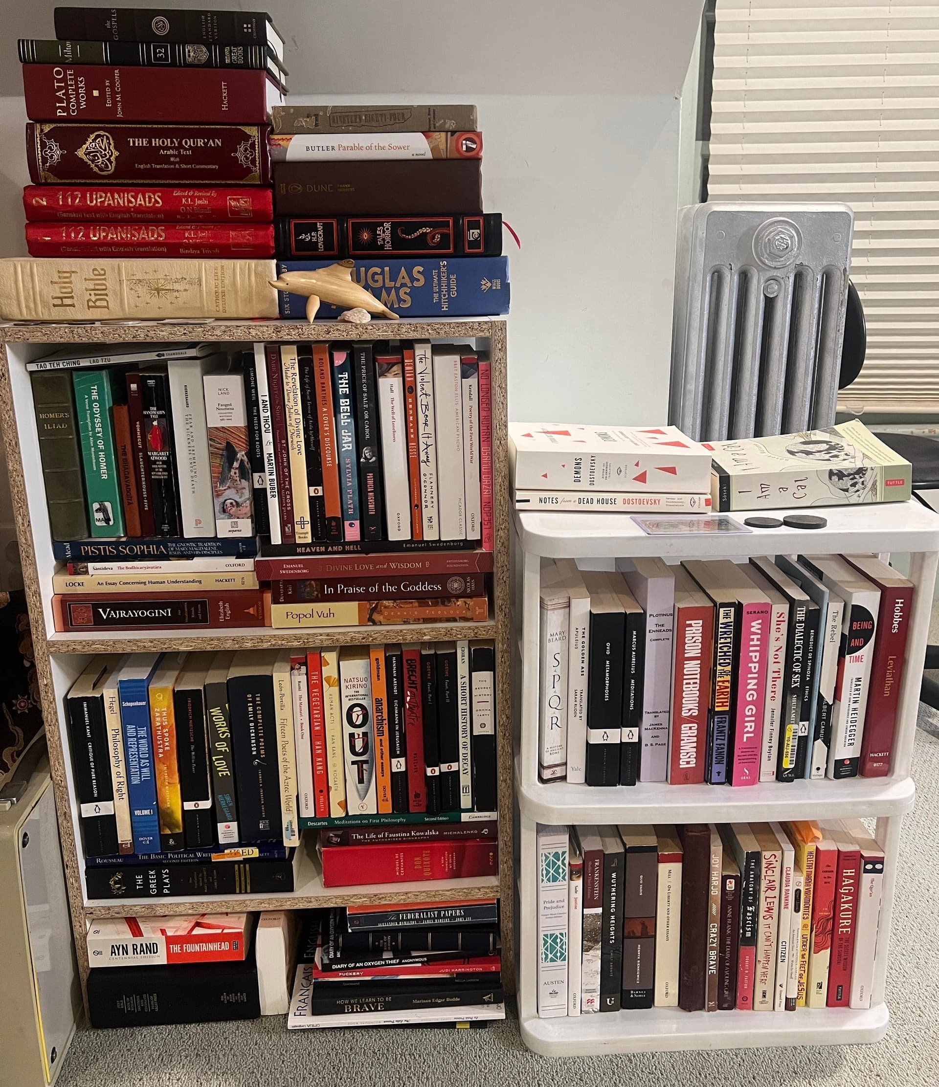 Uploaded bookshelf