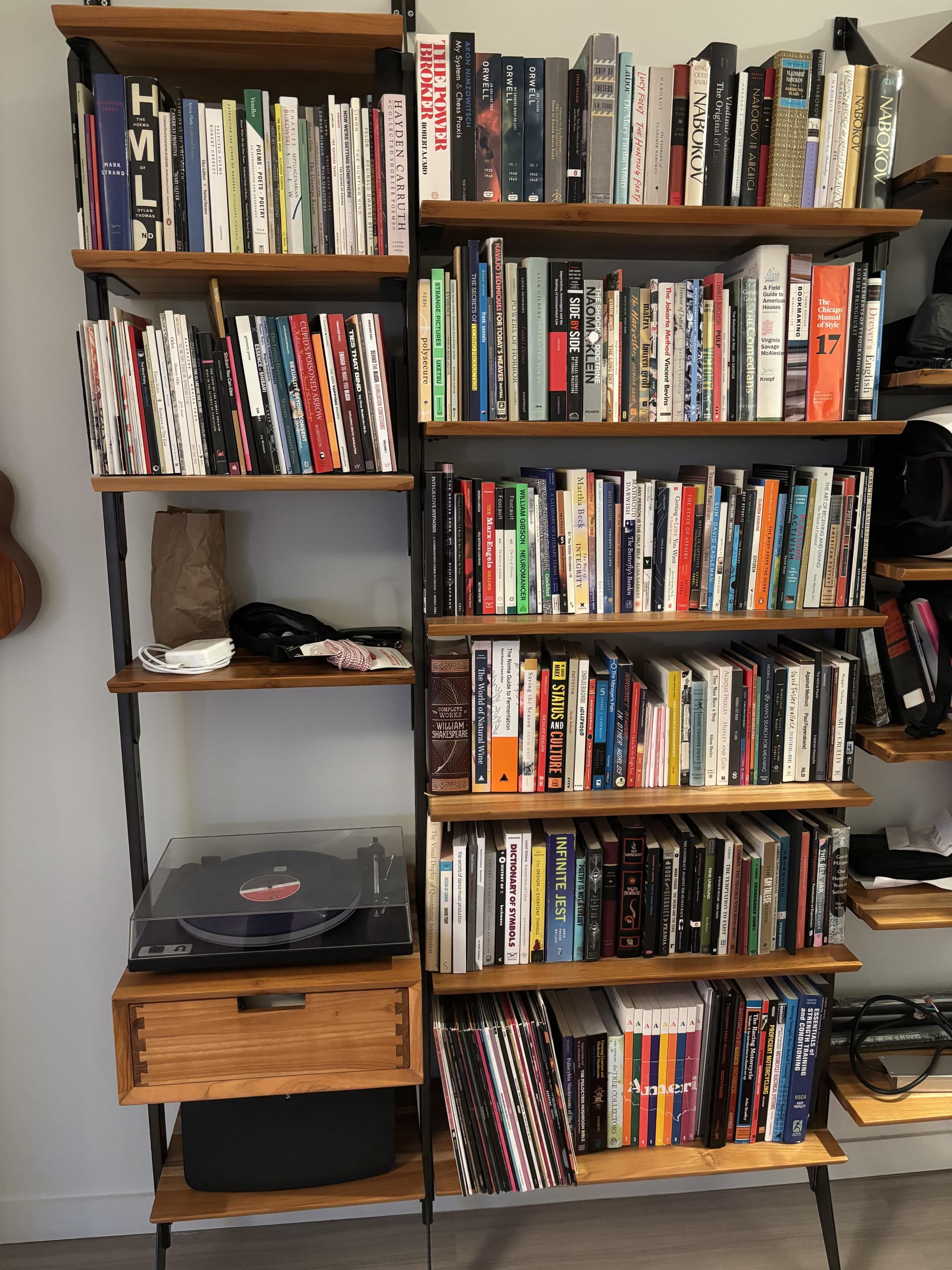 Uploaded bookshelf