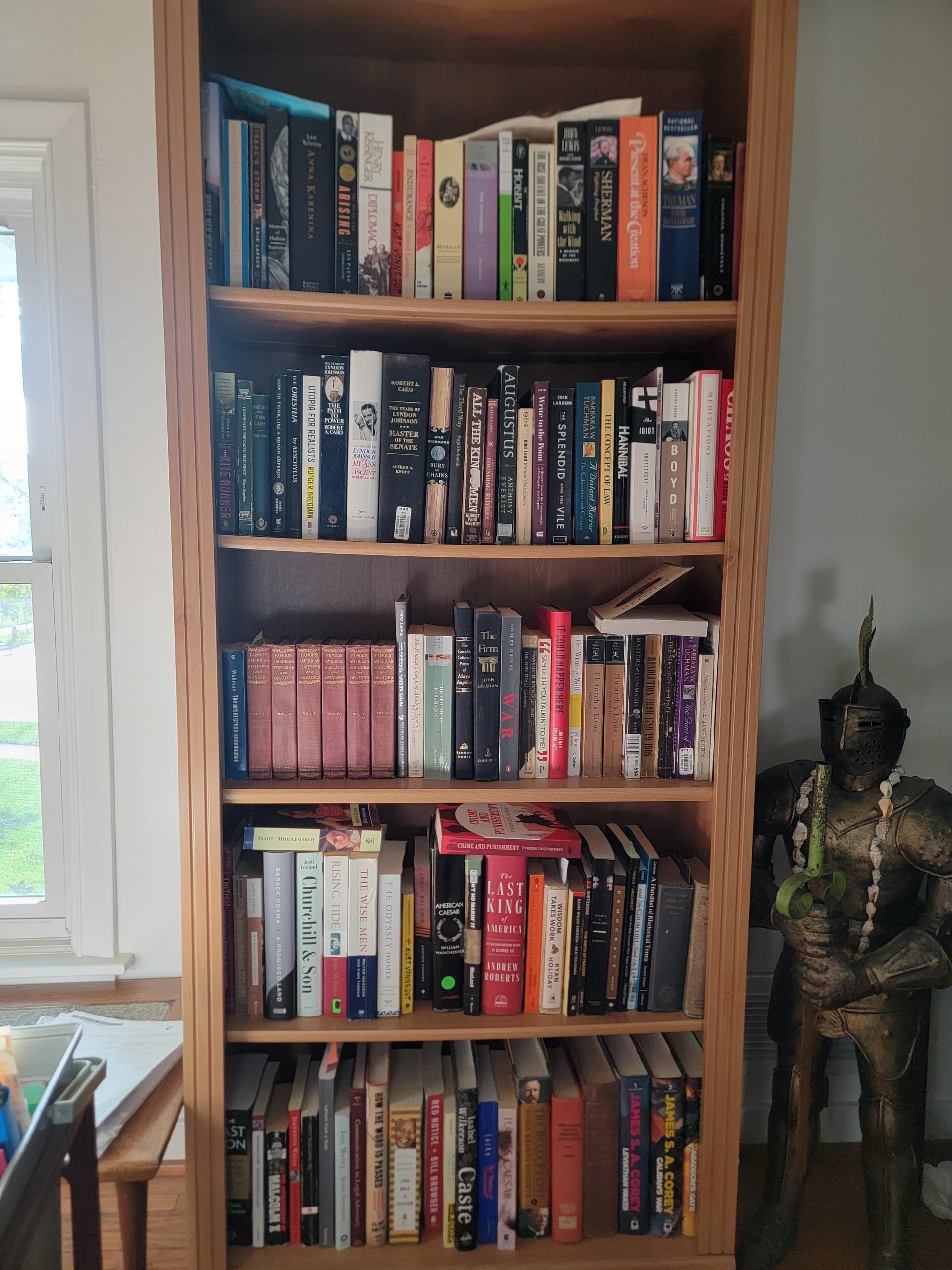 Uploaded bookshelf