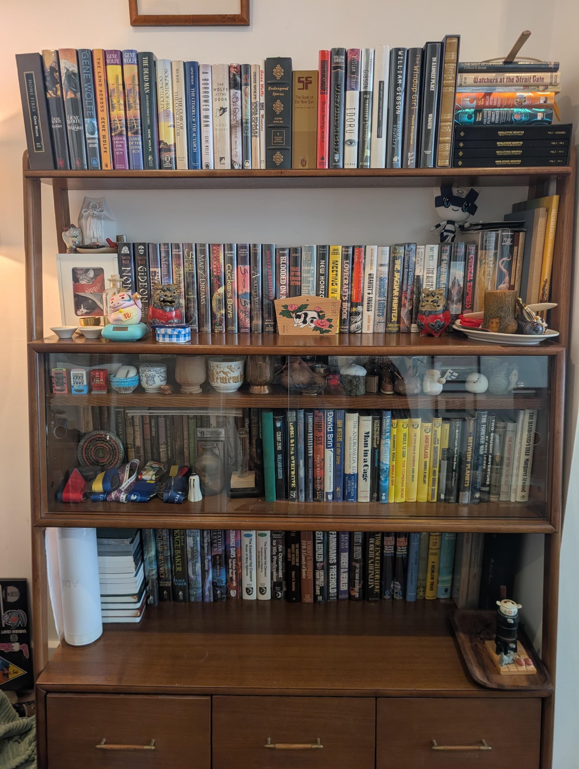 Uploaded bookshelf