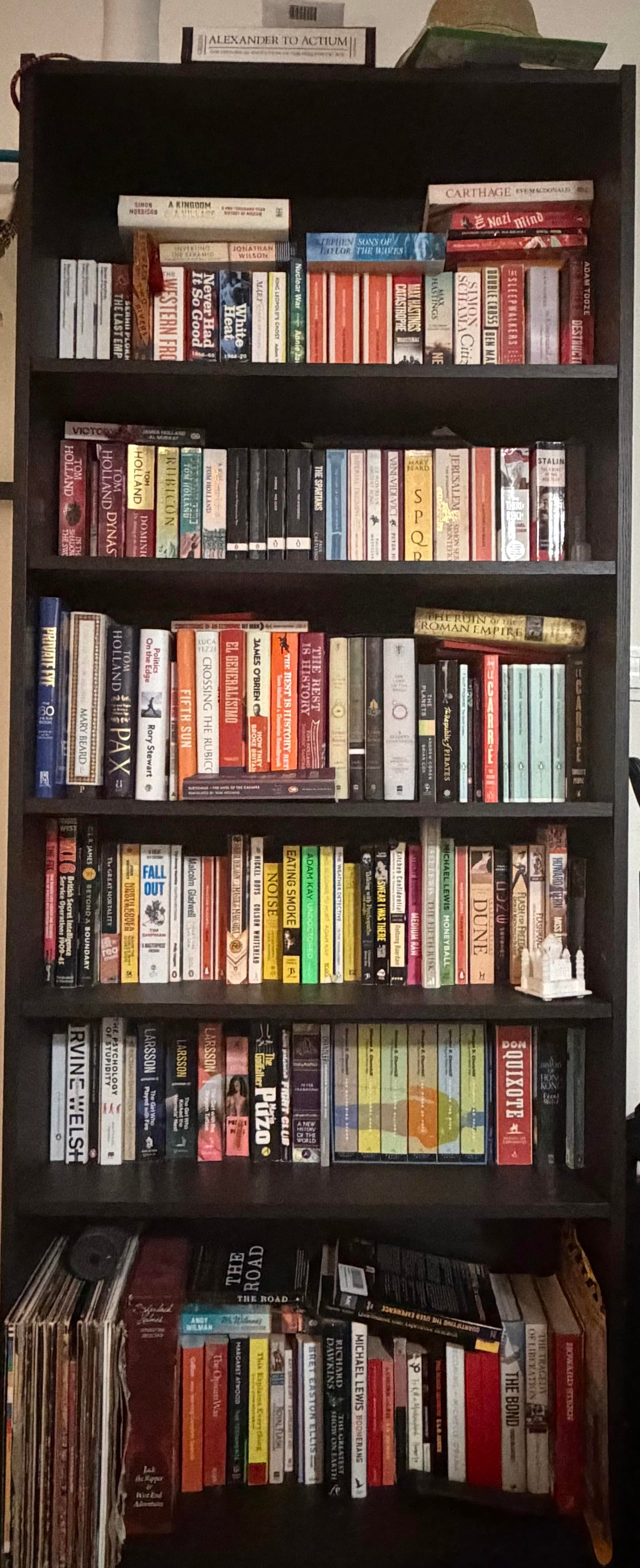 Uploaded bookshelf