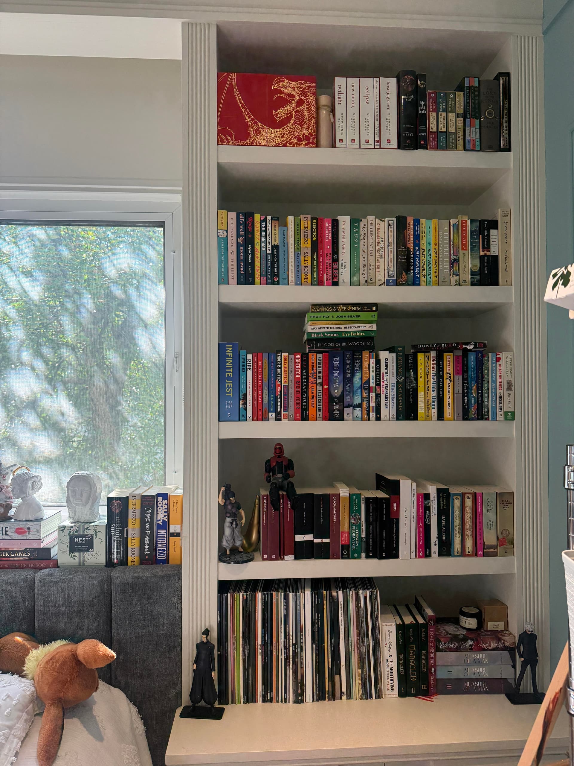 Uploaded bookshelf
