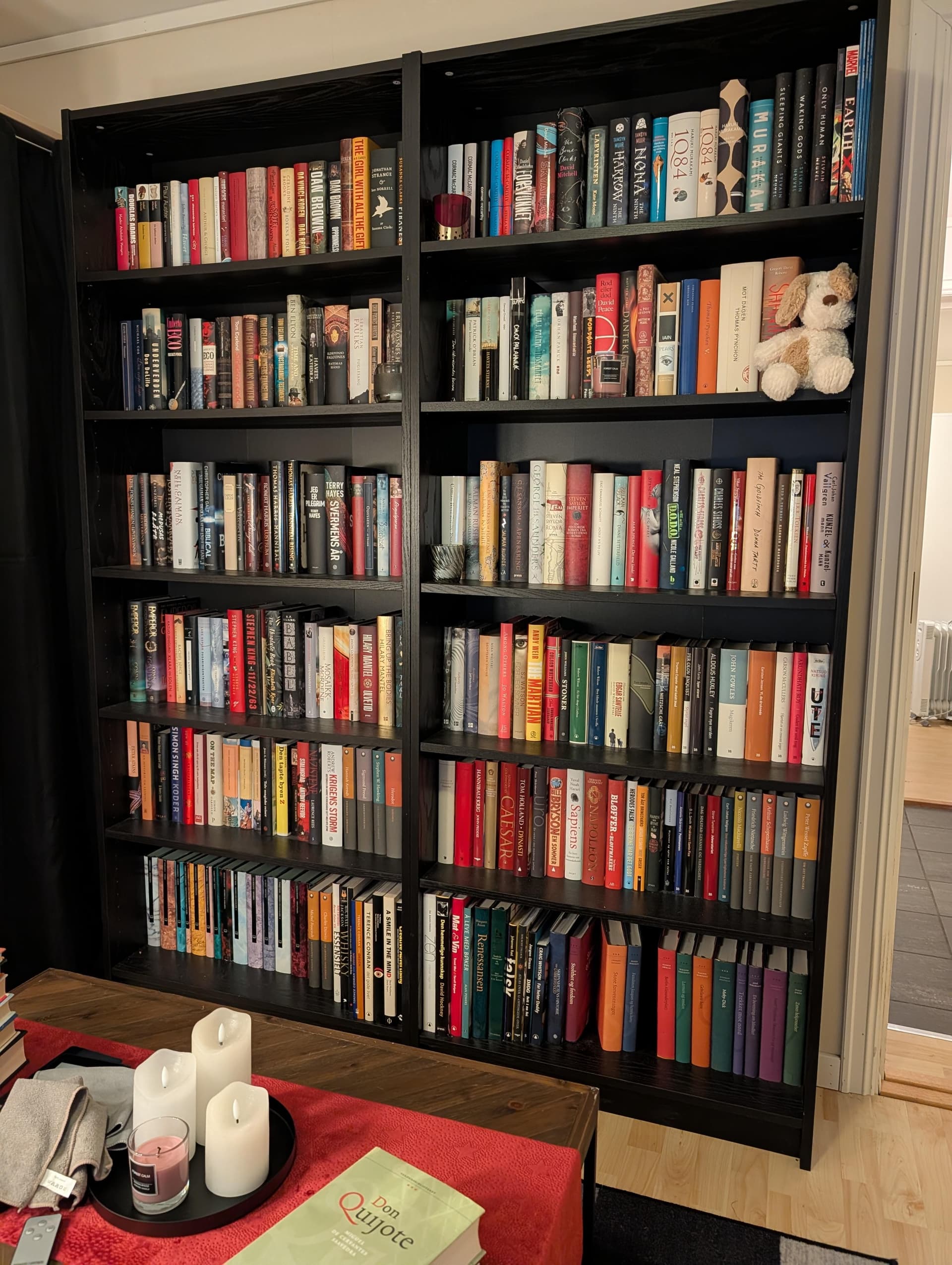 Uploaded bookshelf