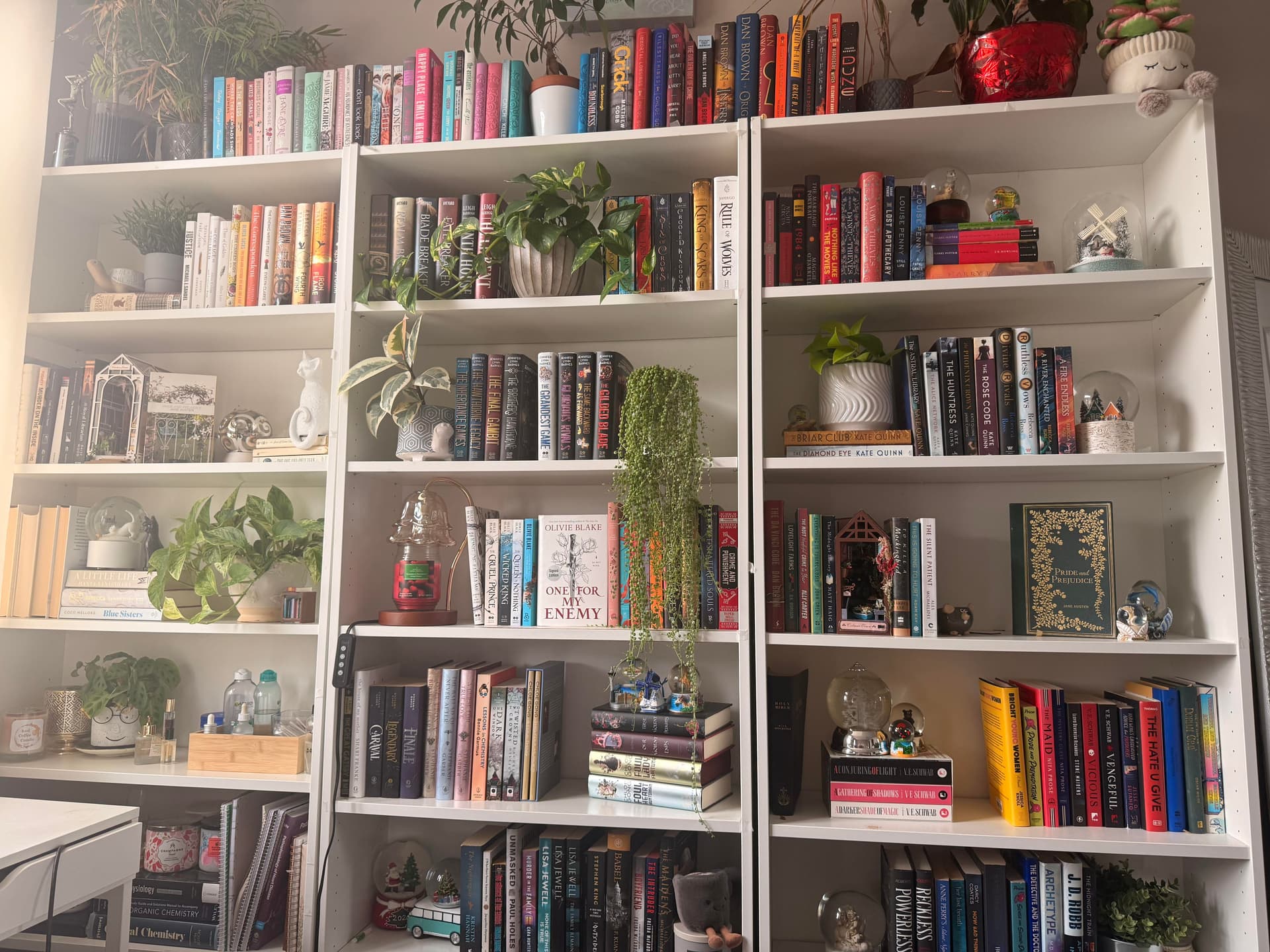 Uploaded bookshelf