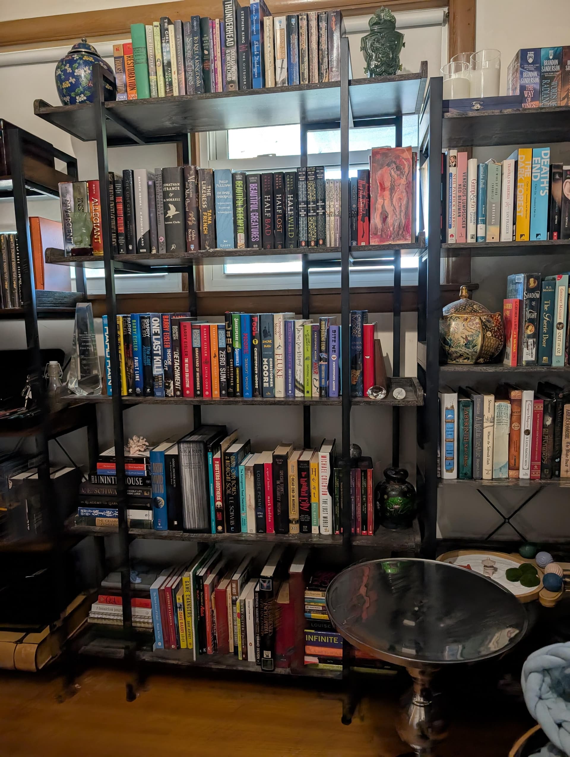Uploaded bookshelf