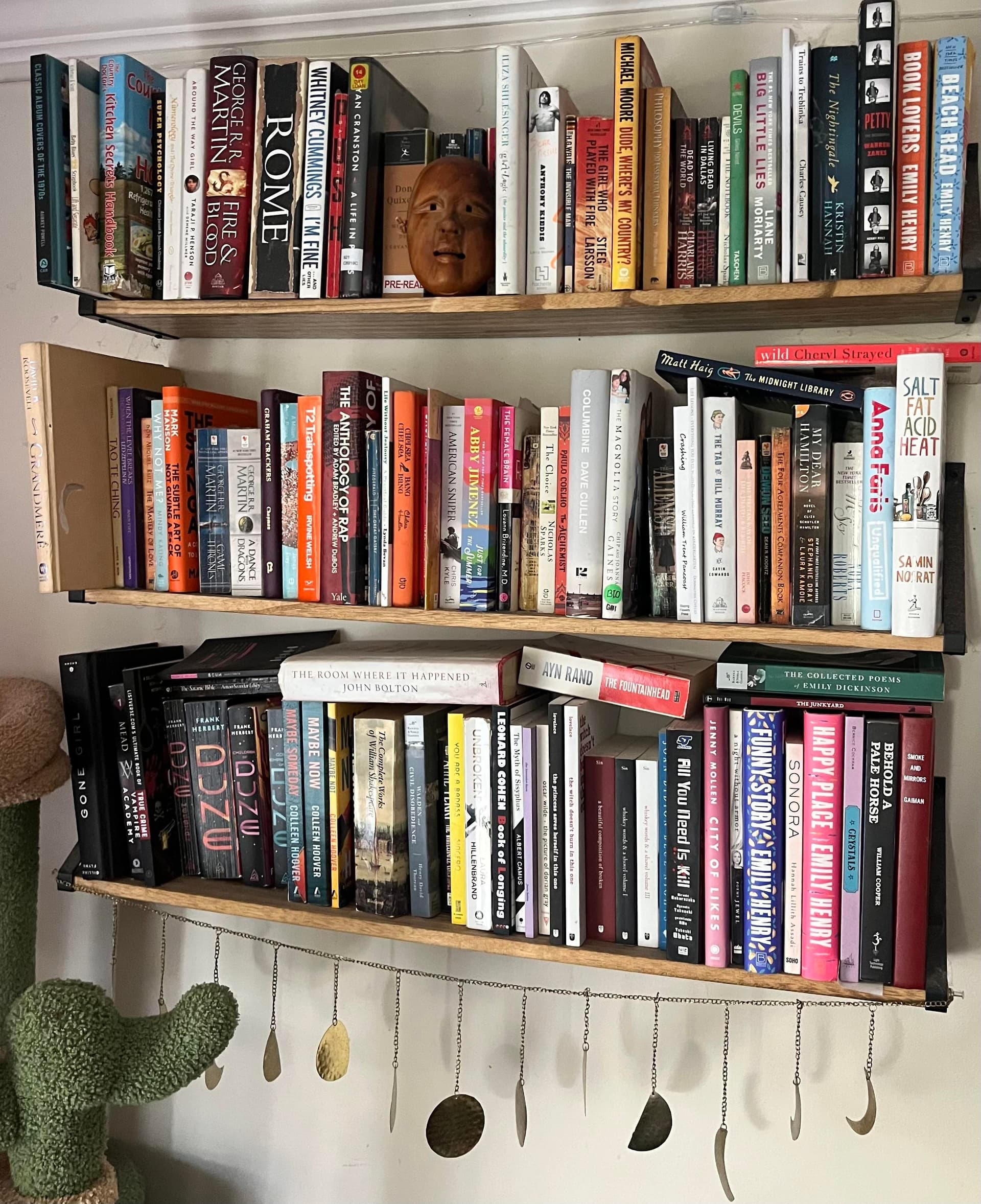 Uploaded bookshelf