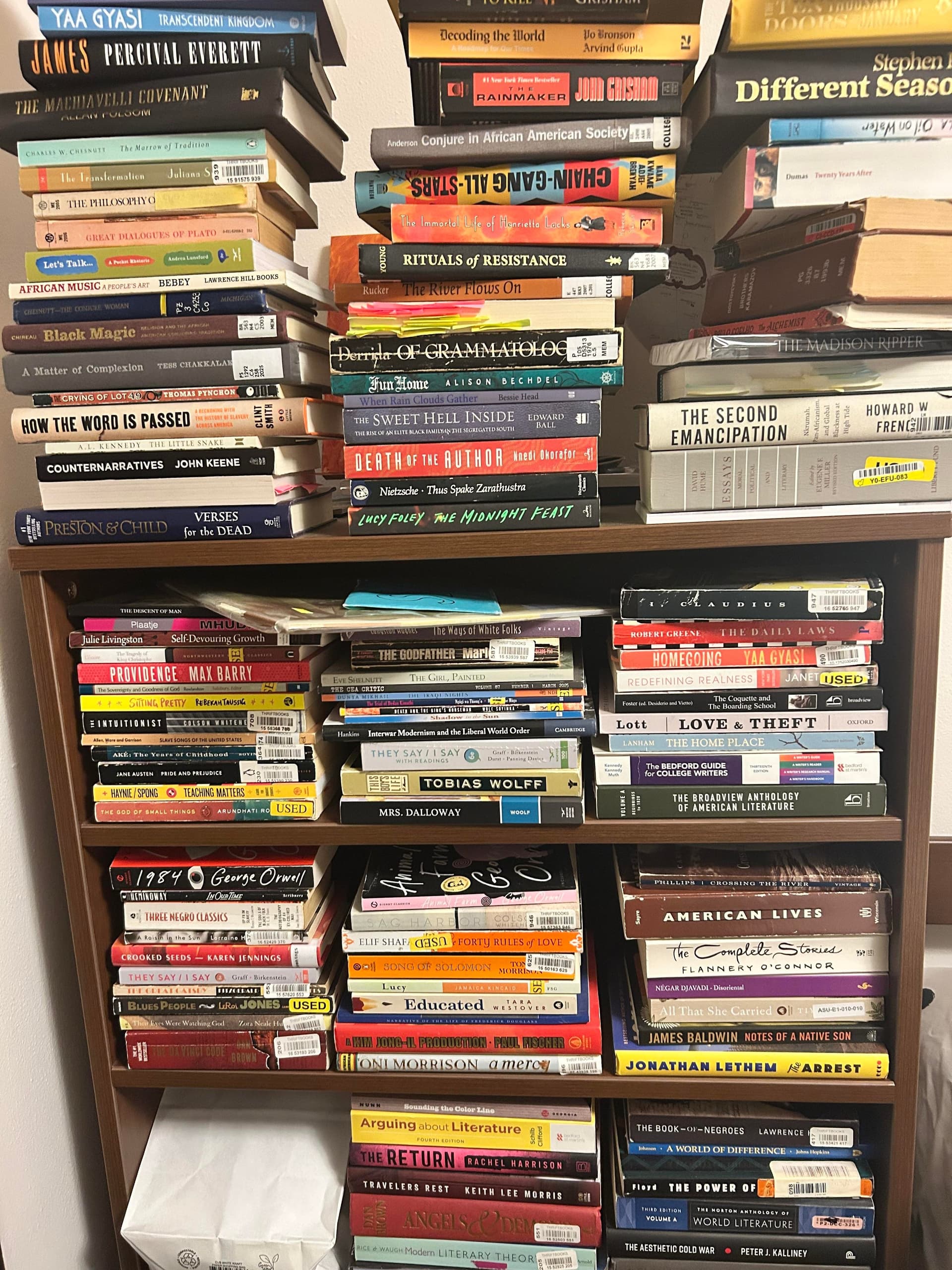 Uploaded bookshelf