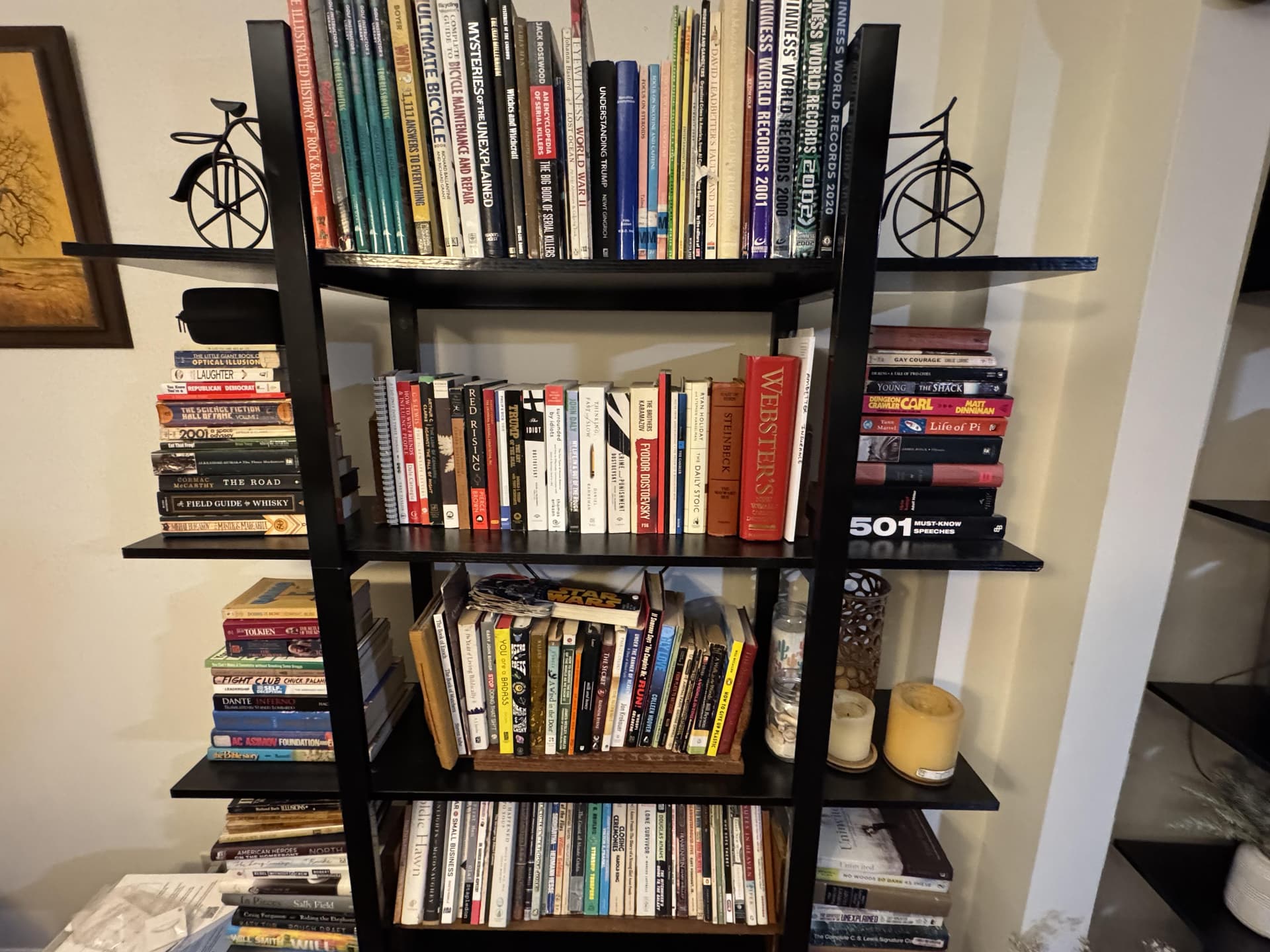 Uploaded bookshelf