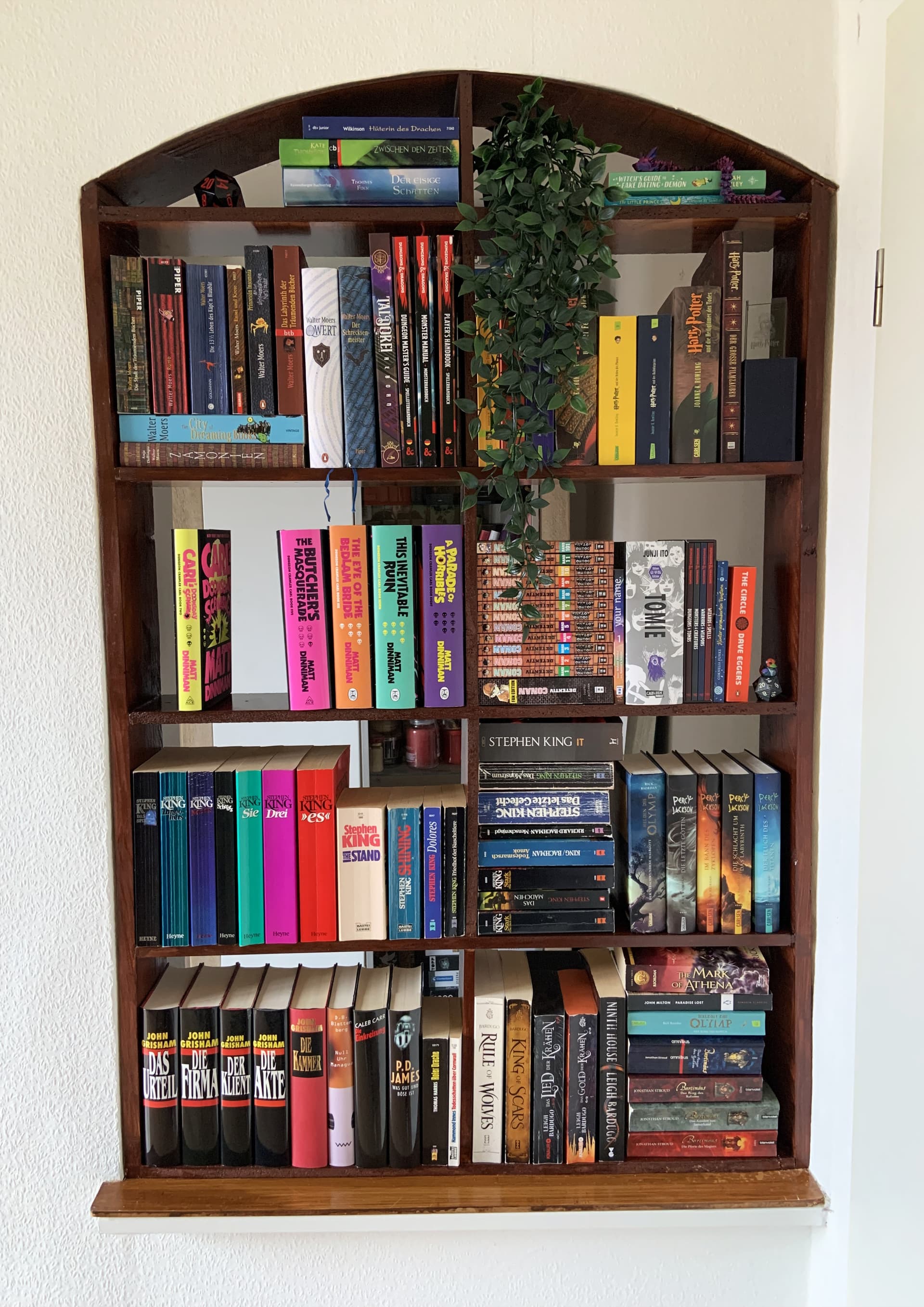 Uploaded bookshelf