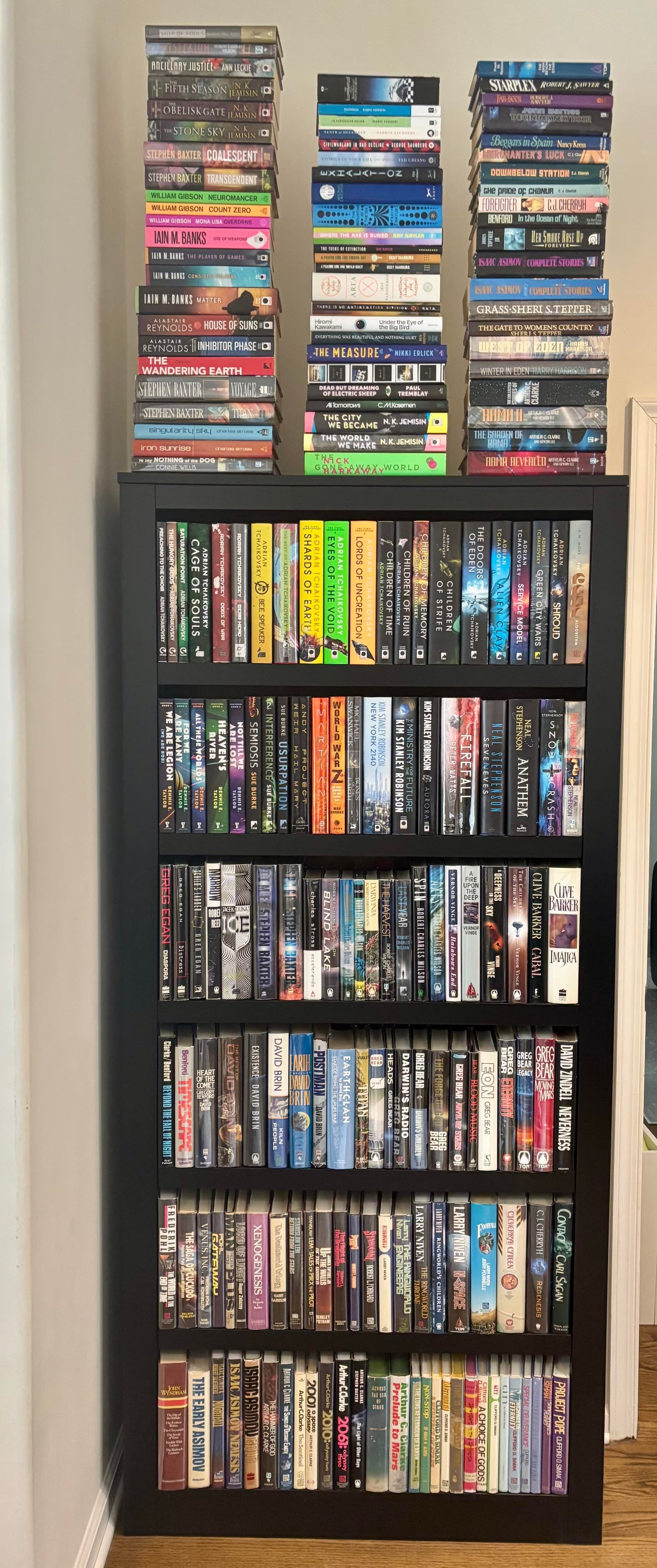 Uploaded bookshelf