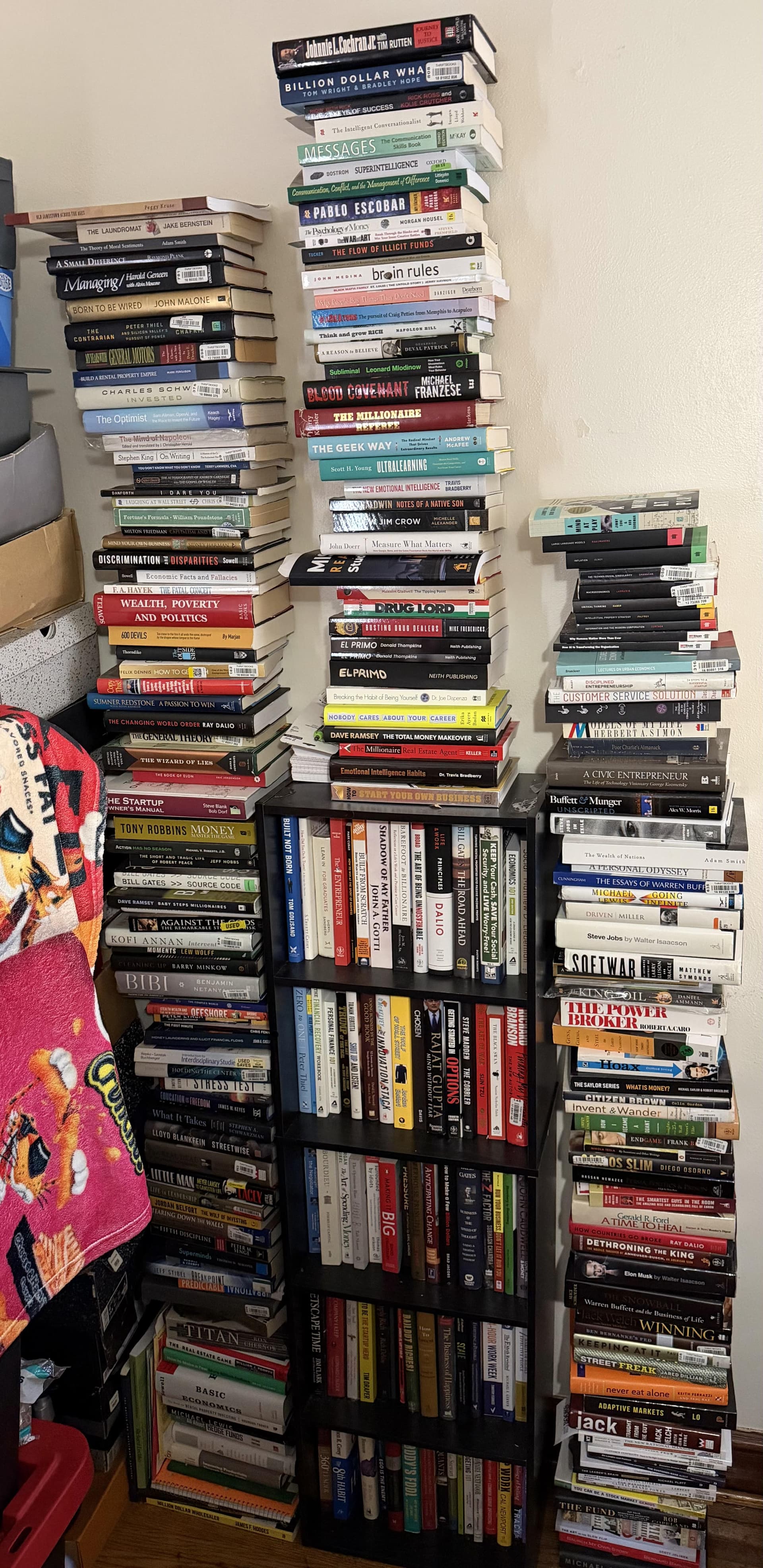Uploaded bookshelf