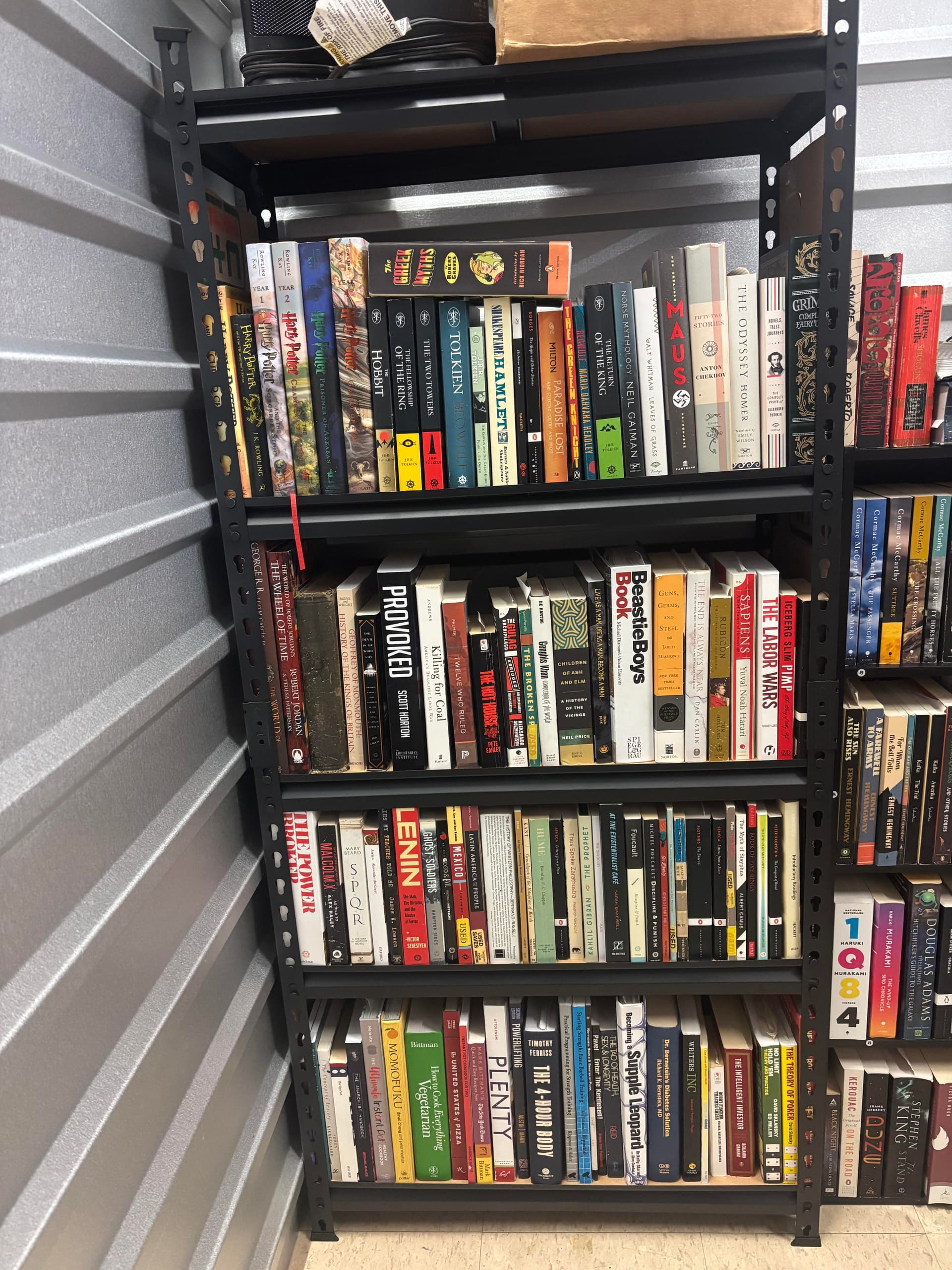 Uploaded bookshelf