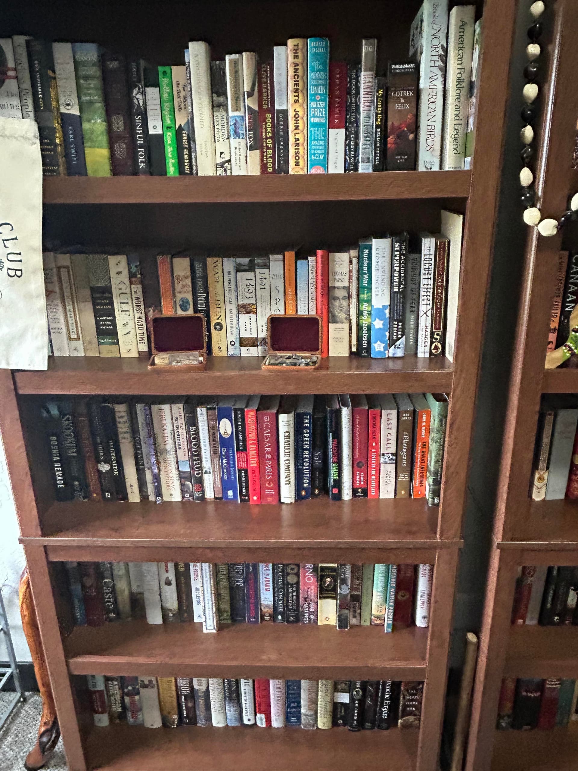 Uploaded bookshelf