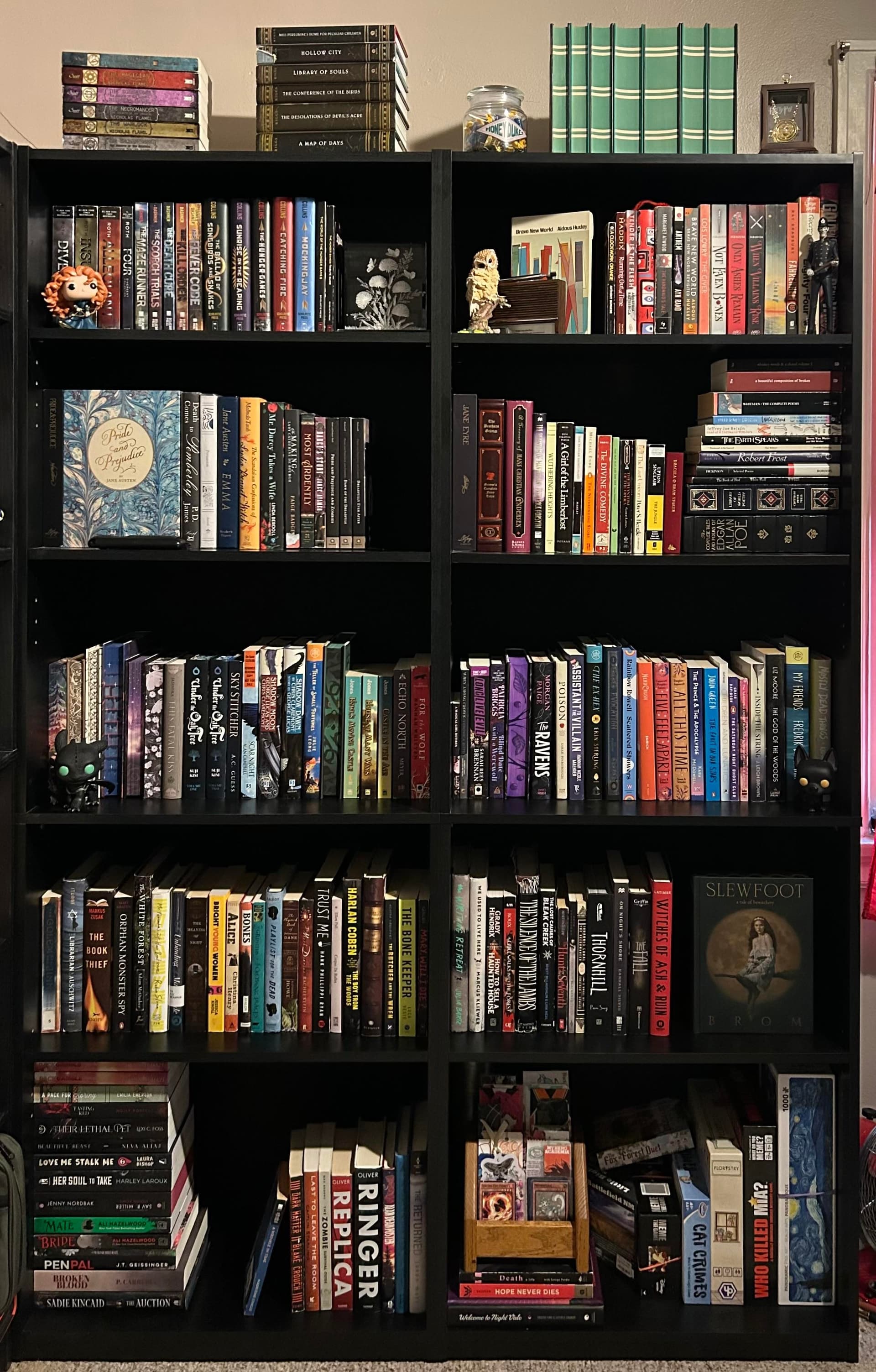 Uploaded bookshelf
