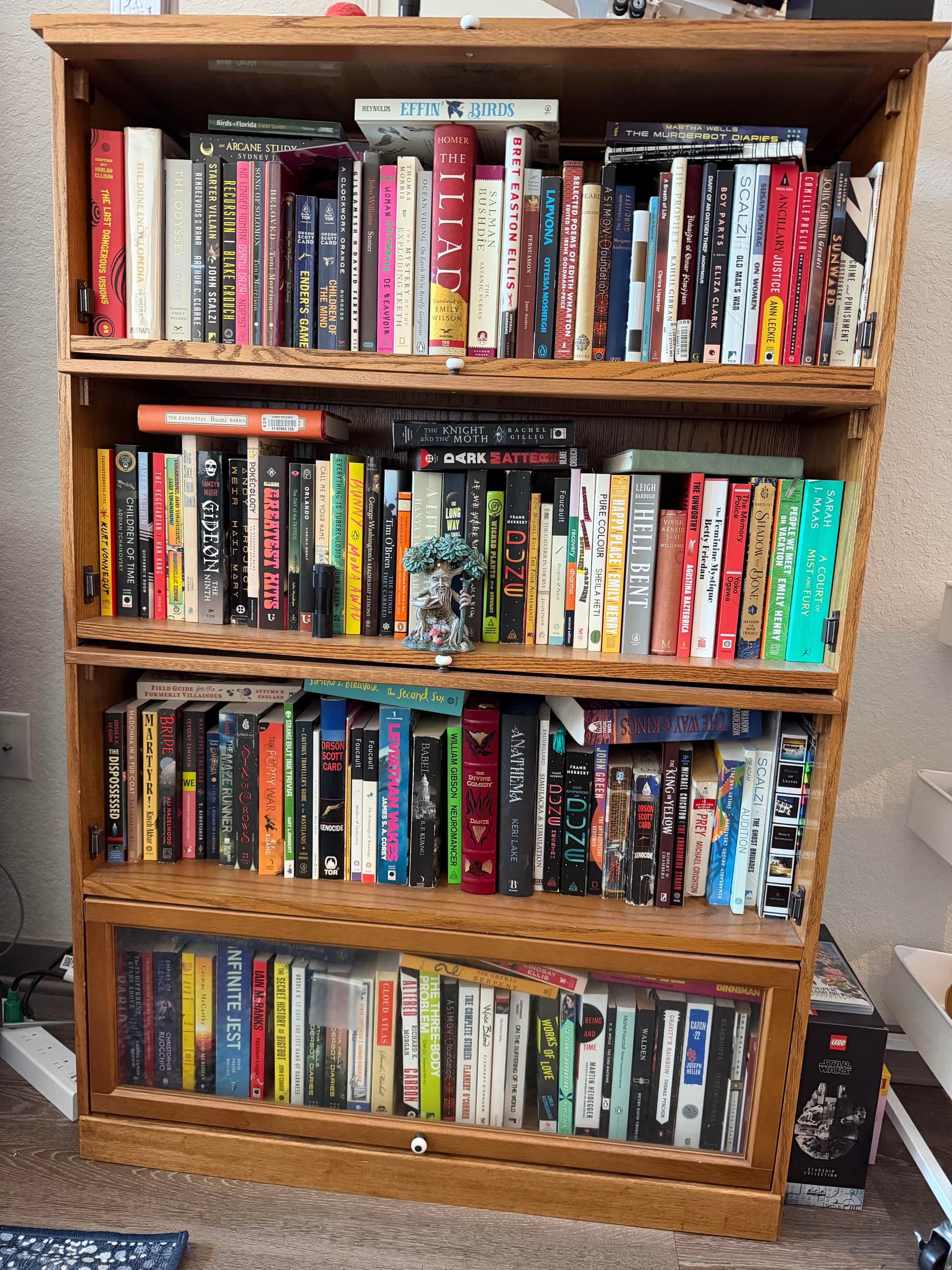 Uploaded bookshelf