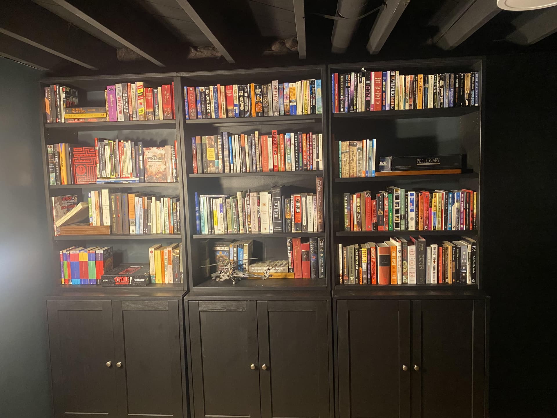 Uploaded bookshelf