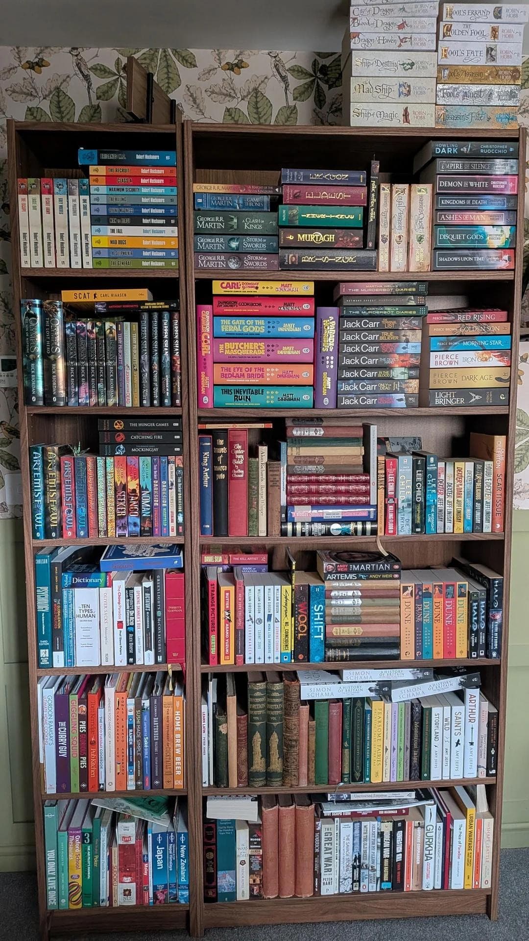 Uploaded bookshelf