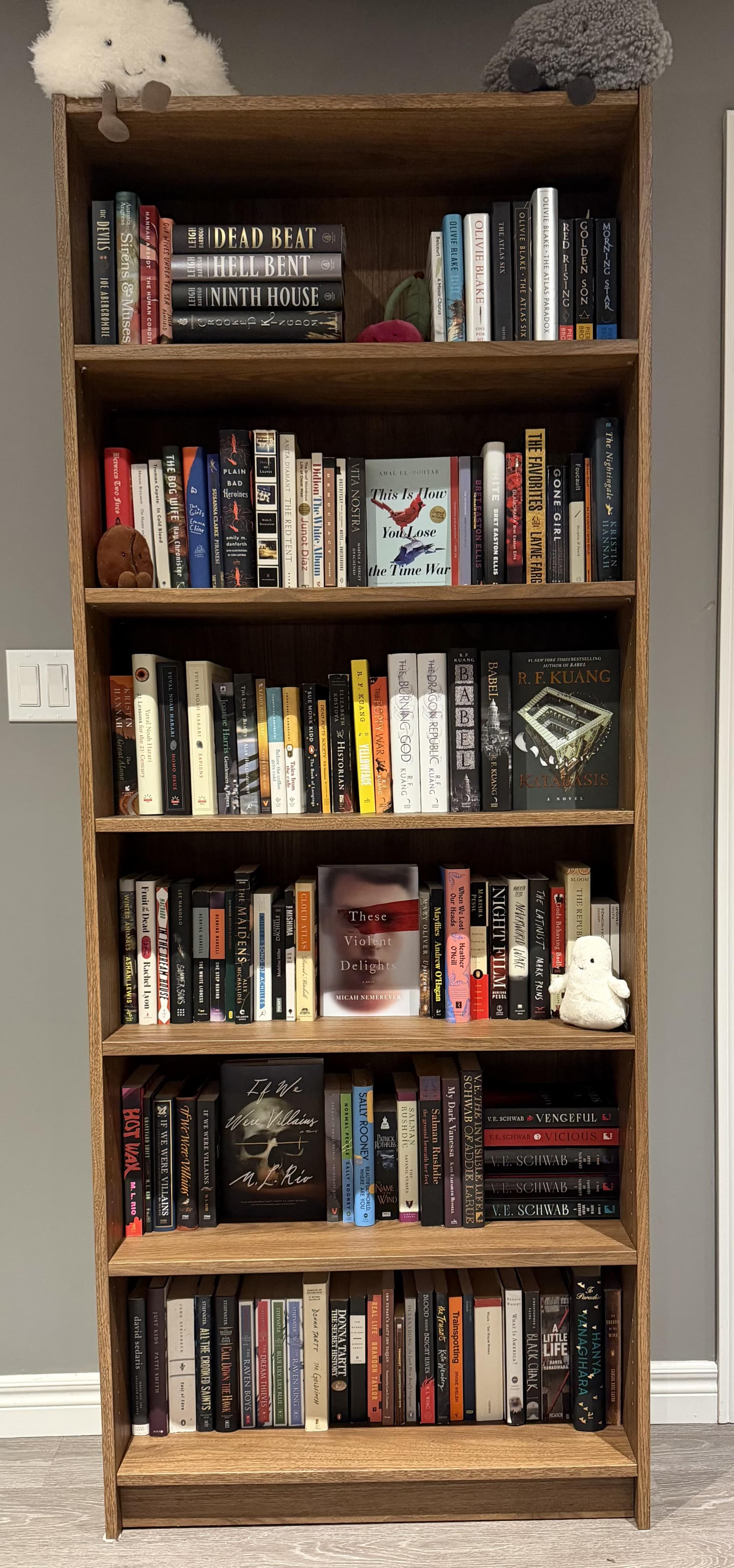 Uploaded bookshelf