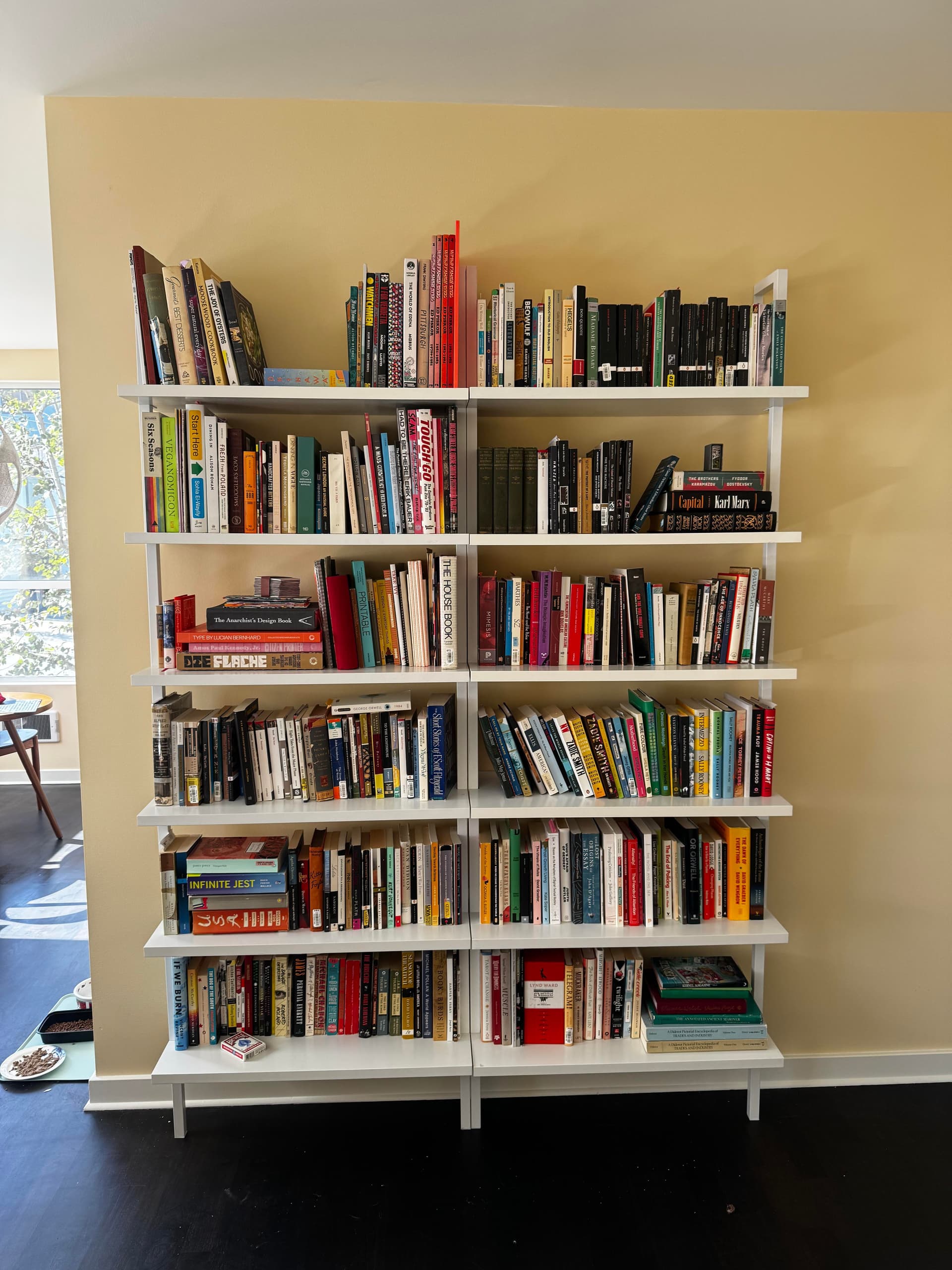 Uploaded bookshelf