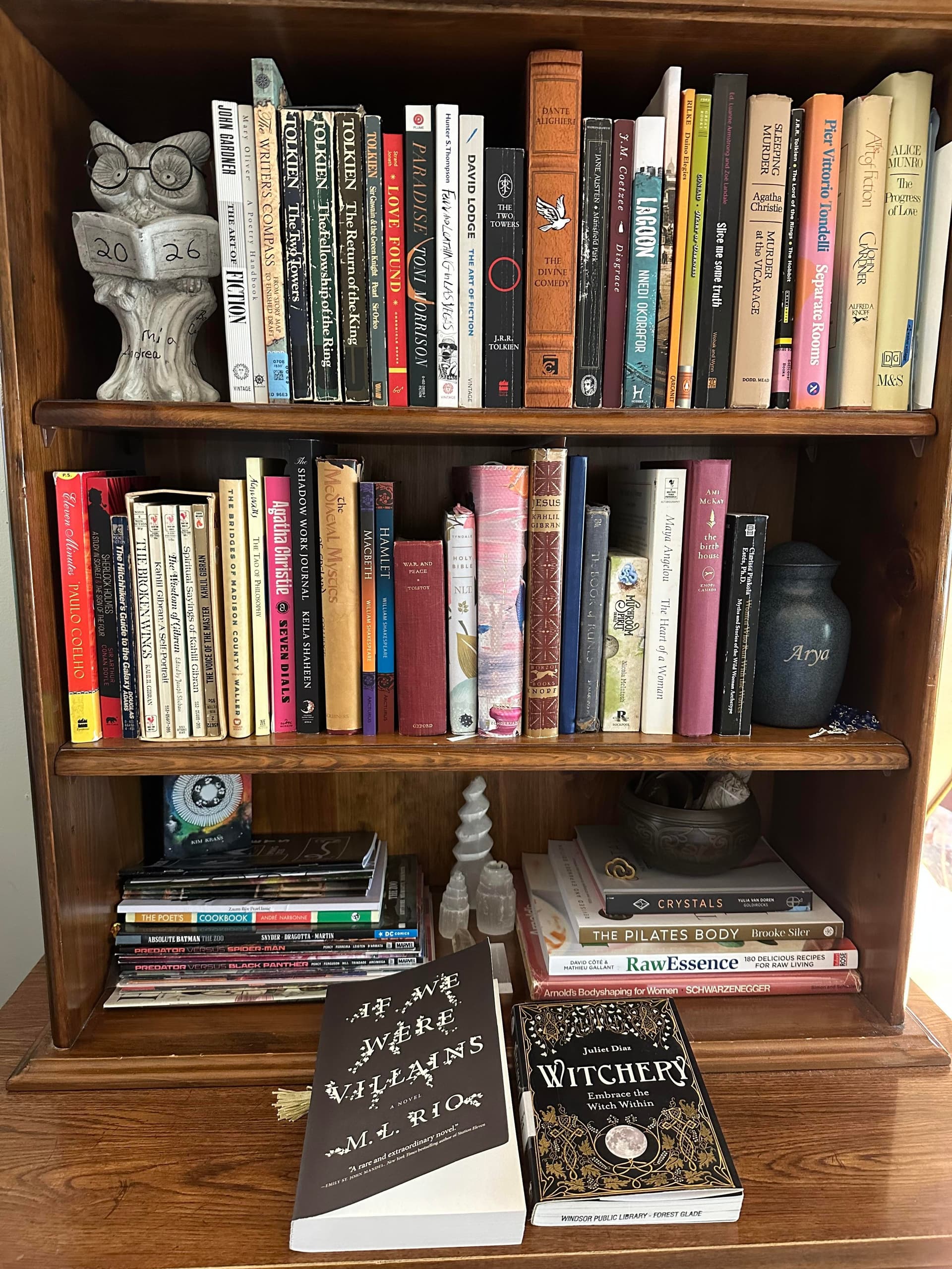 Uploaded bookshelf