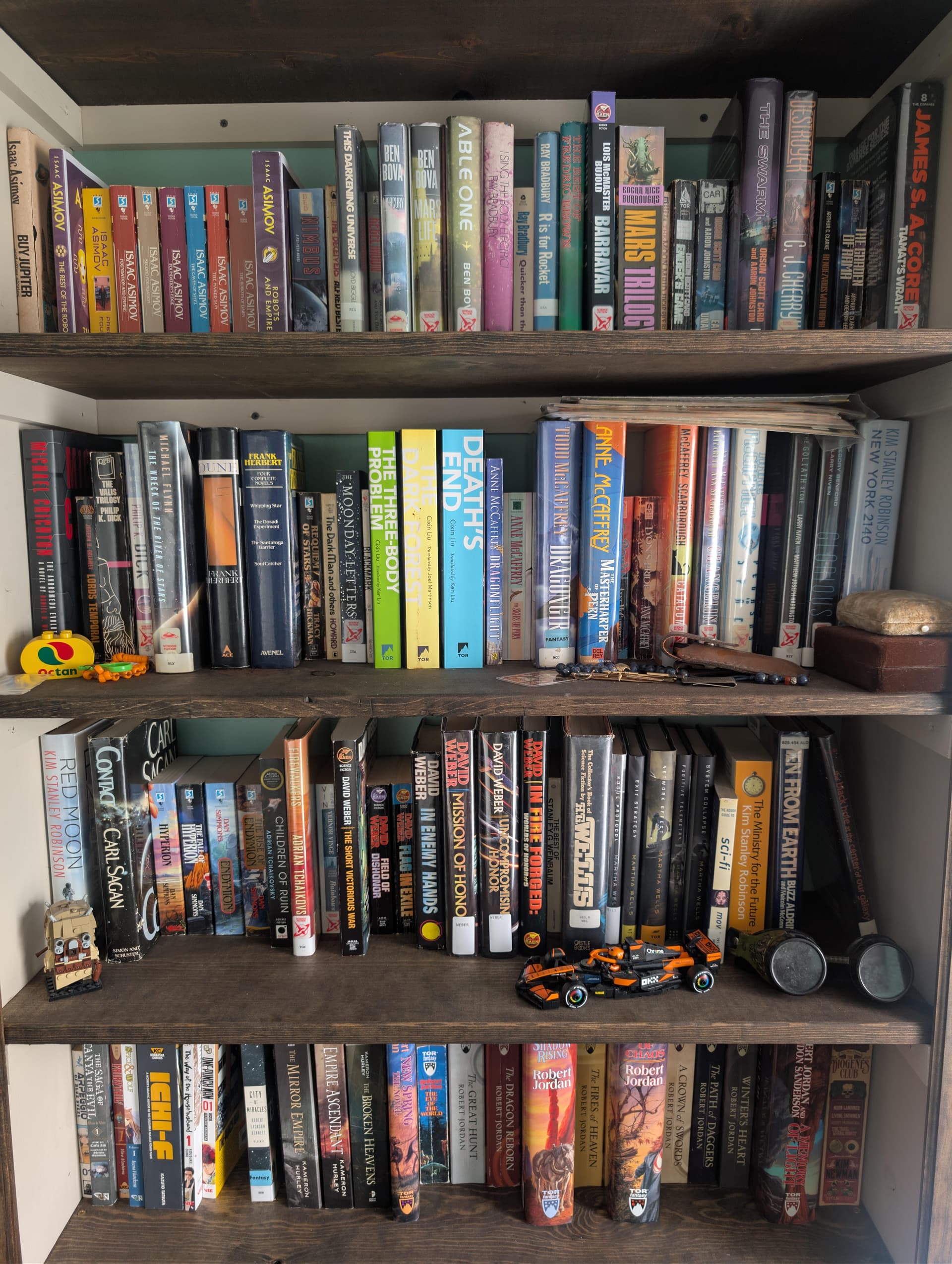 Uploaded bookshelf