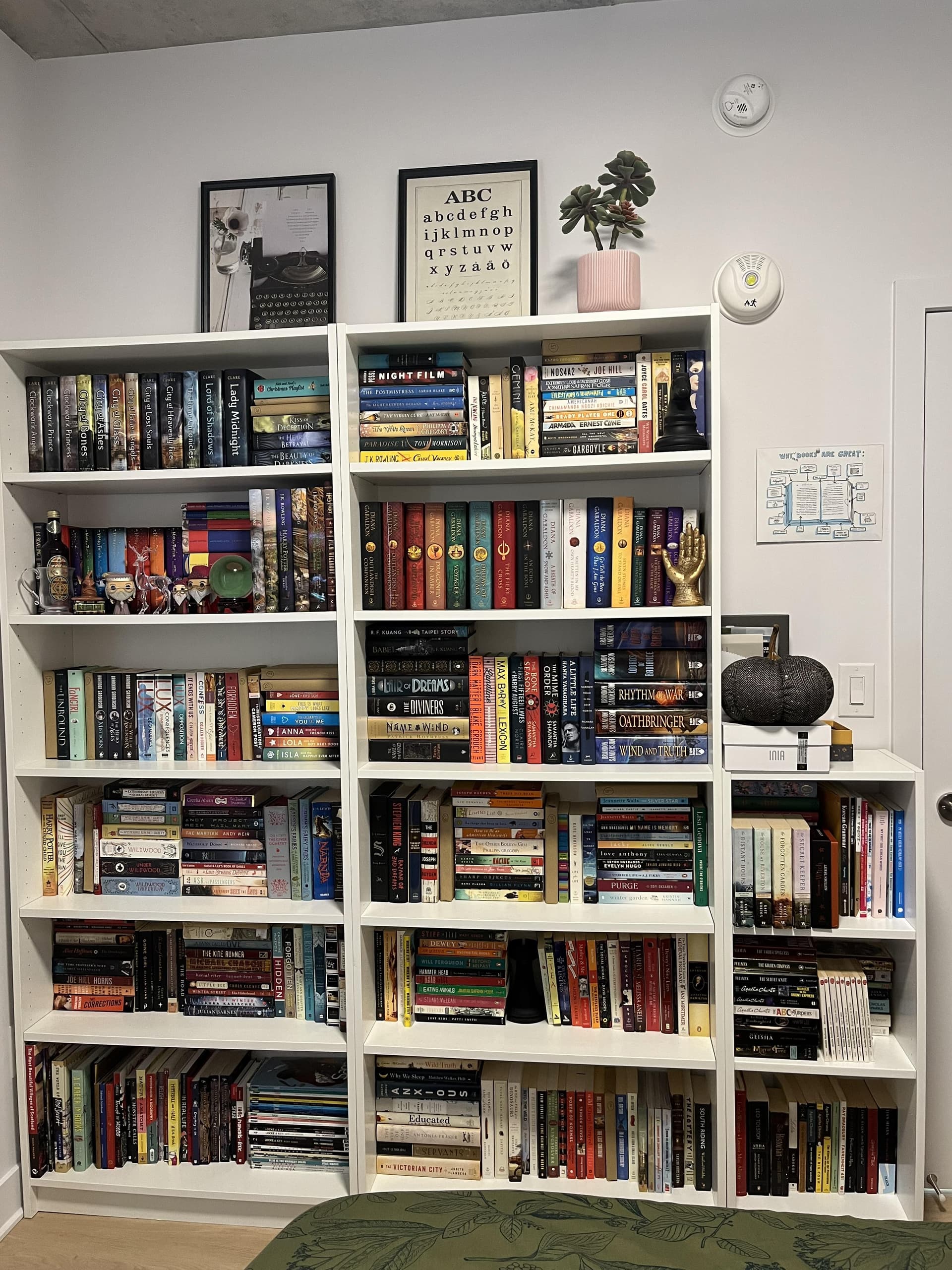 Uploaded bookshelf