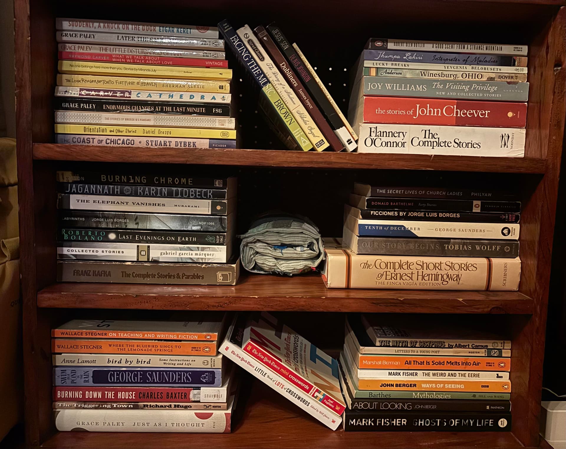 Uploaded bookshelf