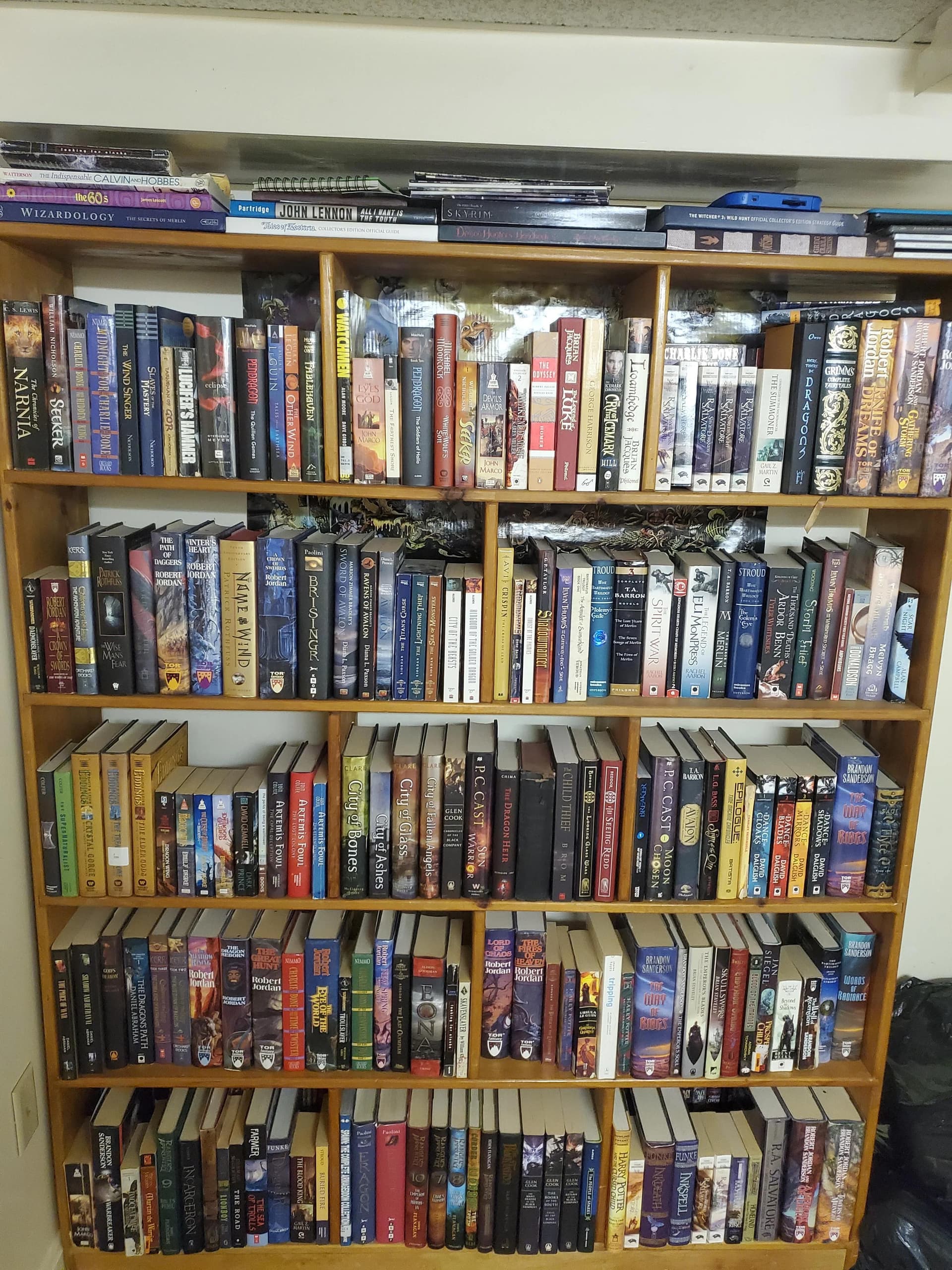 Uploaded bookshelf