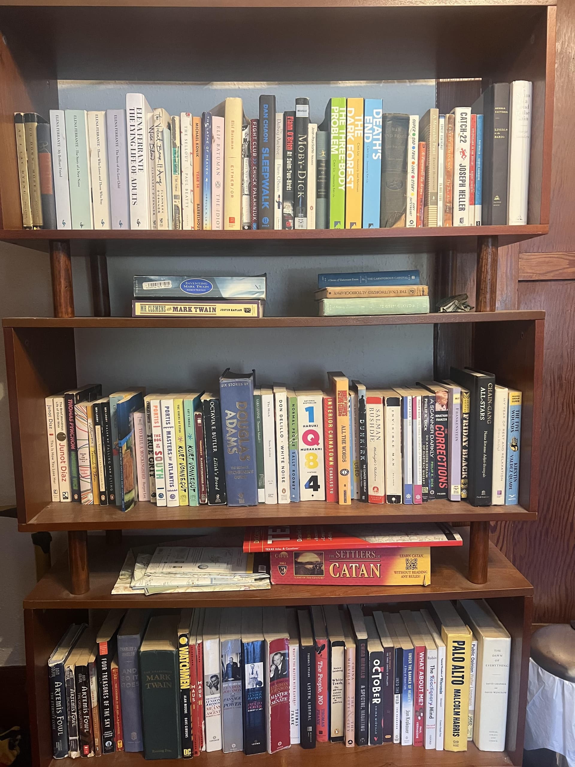 Uploaded bookshelf
