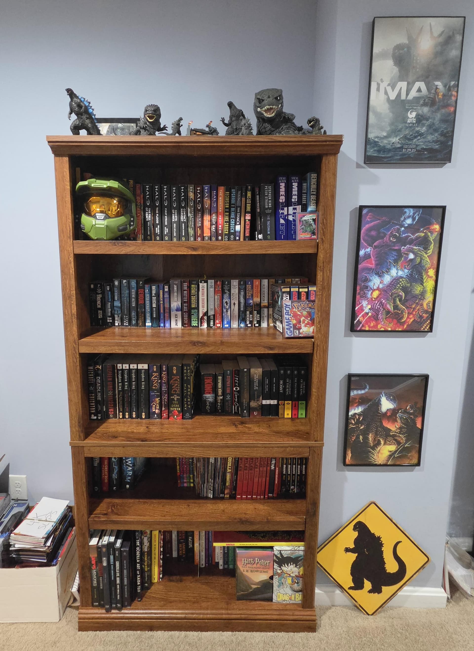 Uploaded bookshelf
