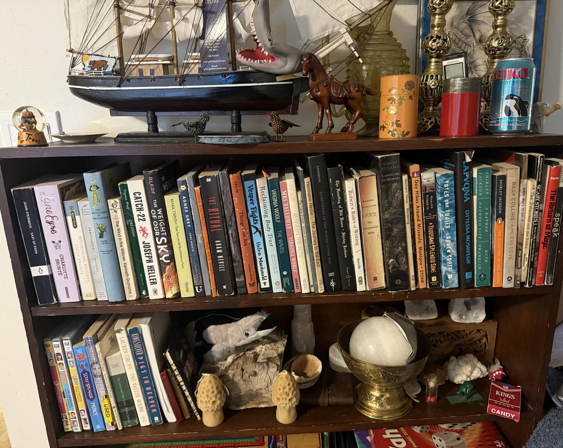 Uploaded bookshelf
