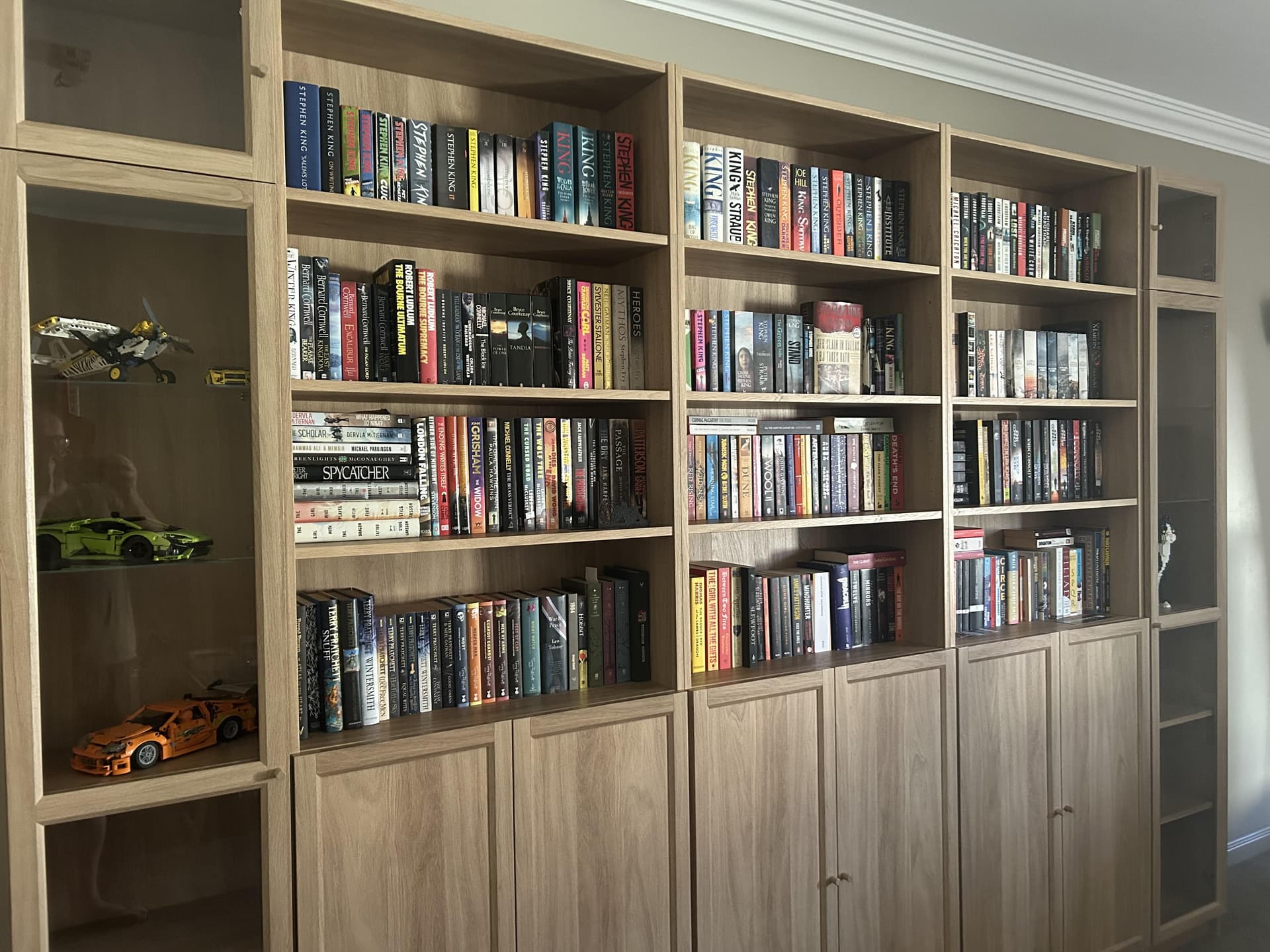 Uploaded bookshelf