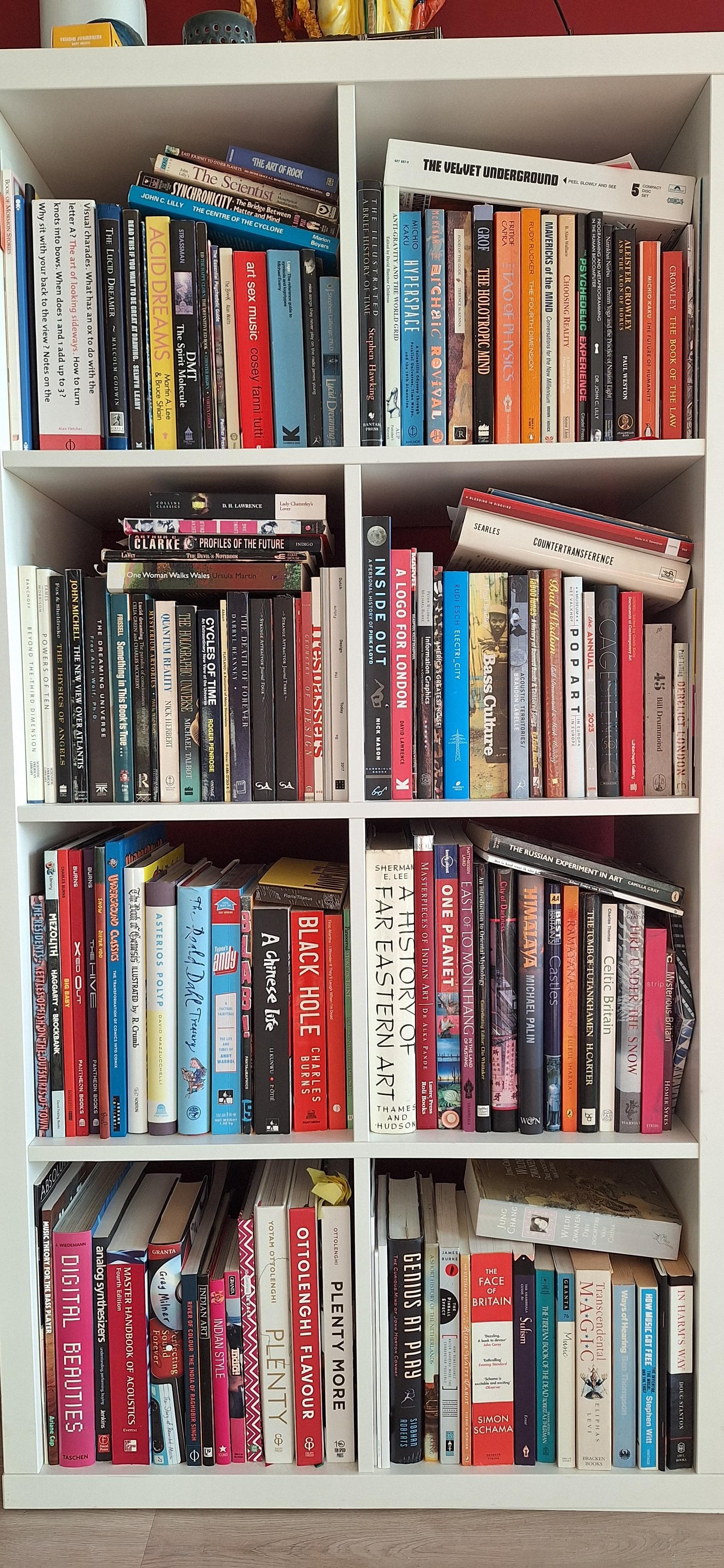 Uploaded bookshelf