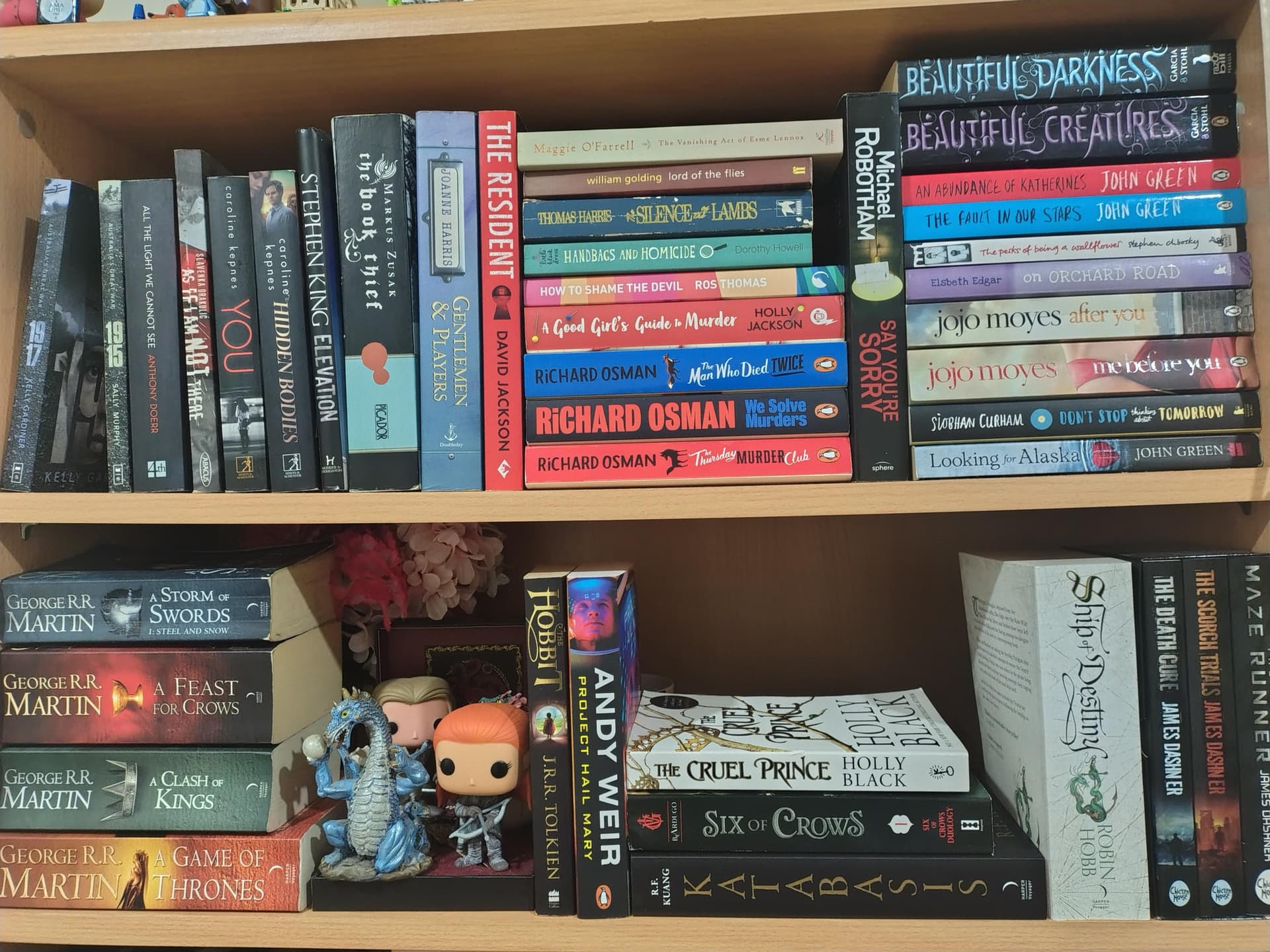 Uploaded bookshelf
