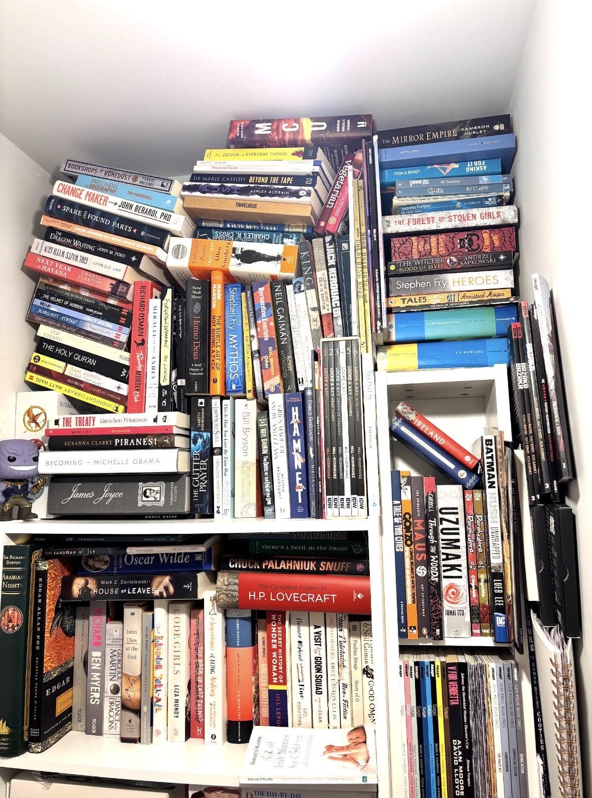 Uploaded bookshelf