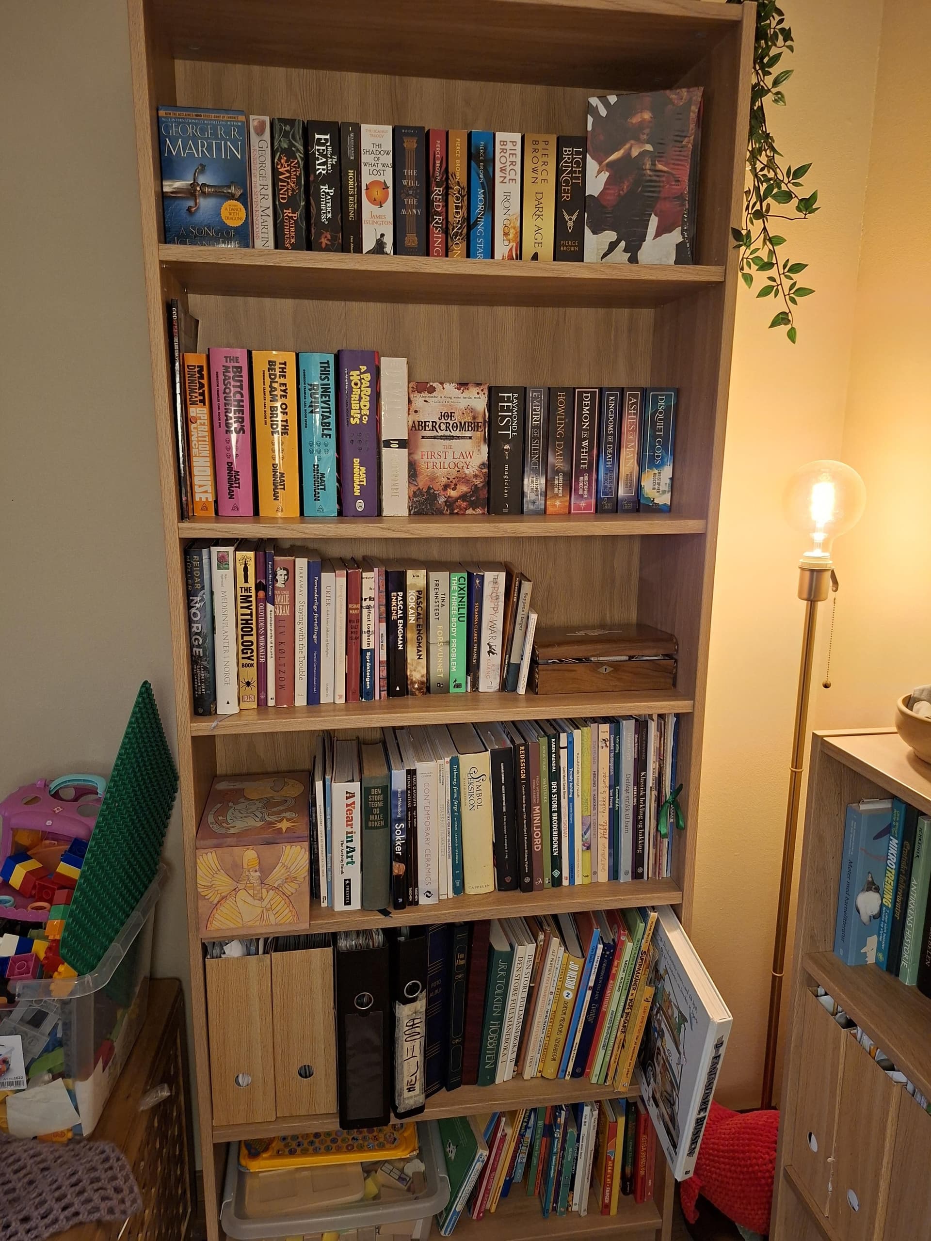Uploaded bookshelf