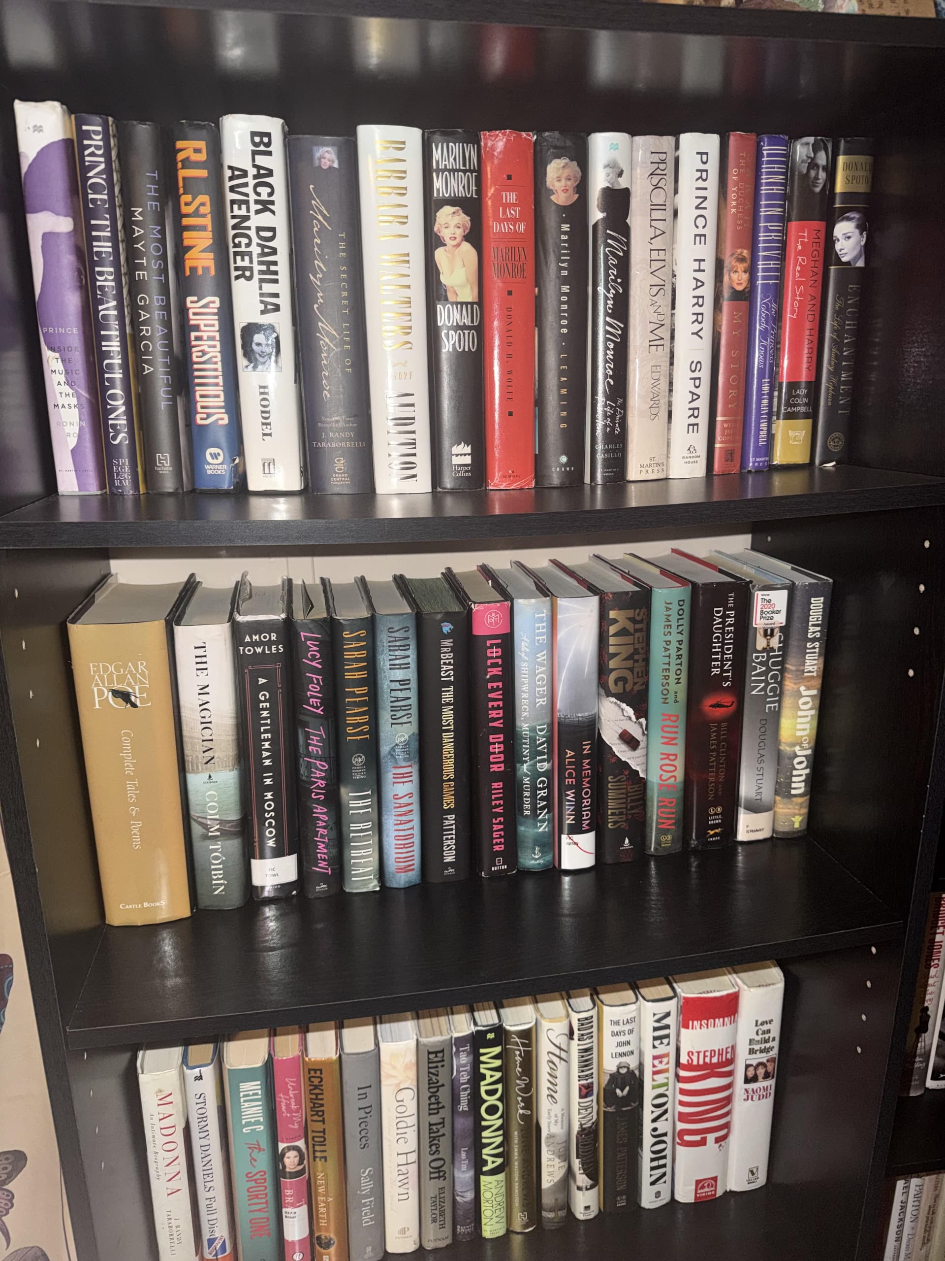Uploaded bookshelf