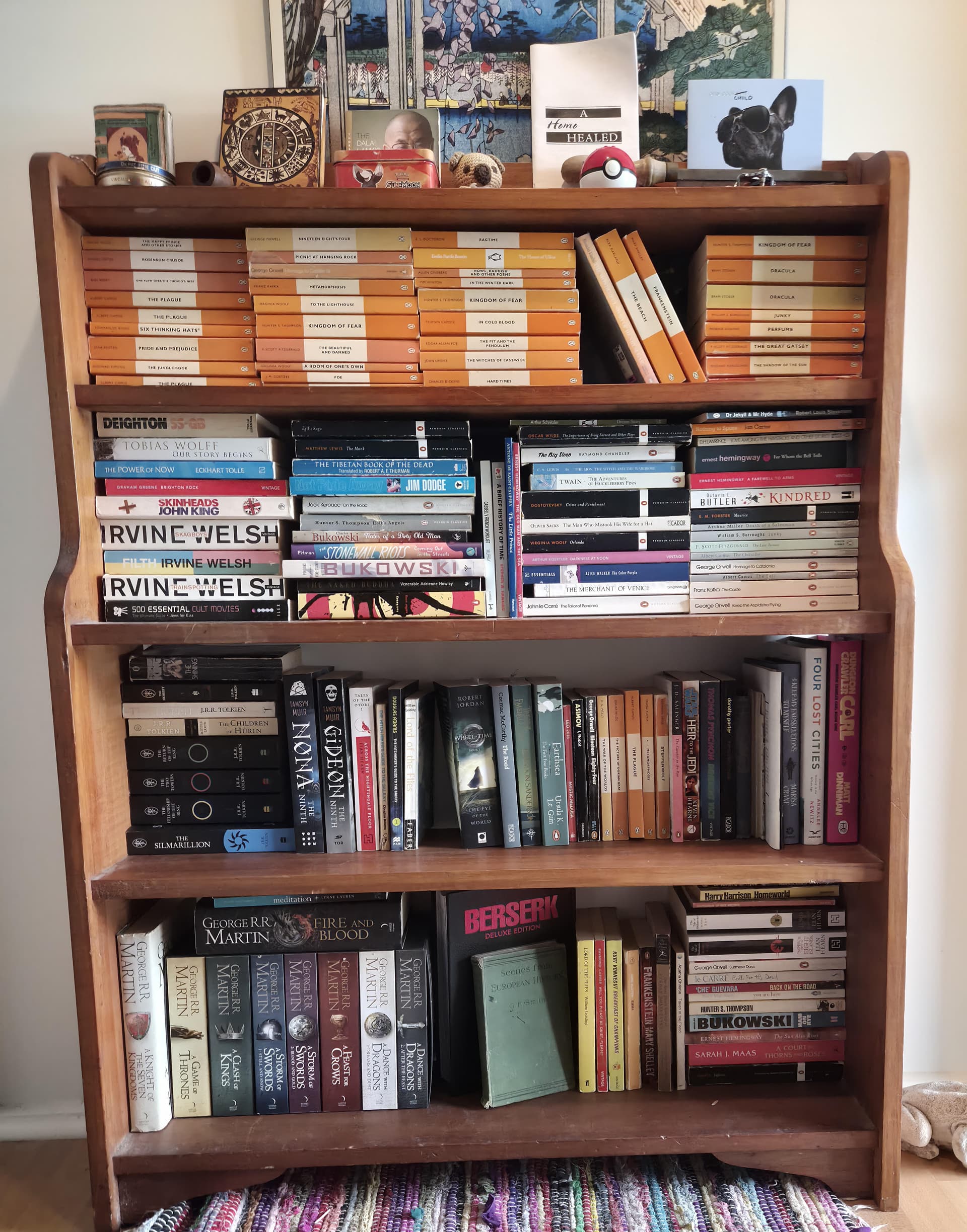 Uploaded bookshelf