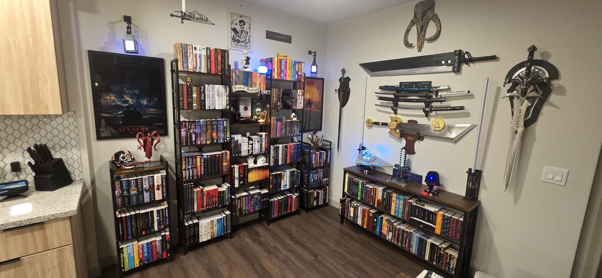 Uploaded bookshelf